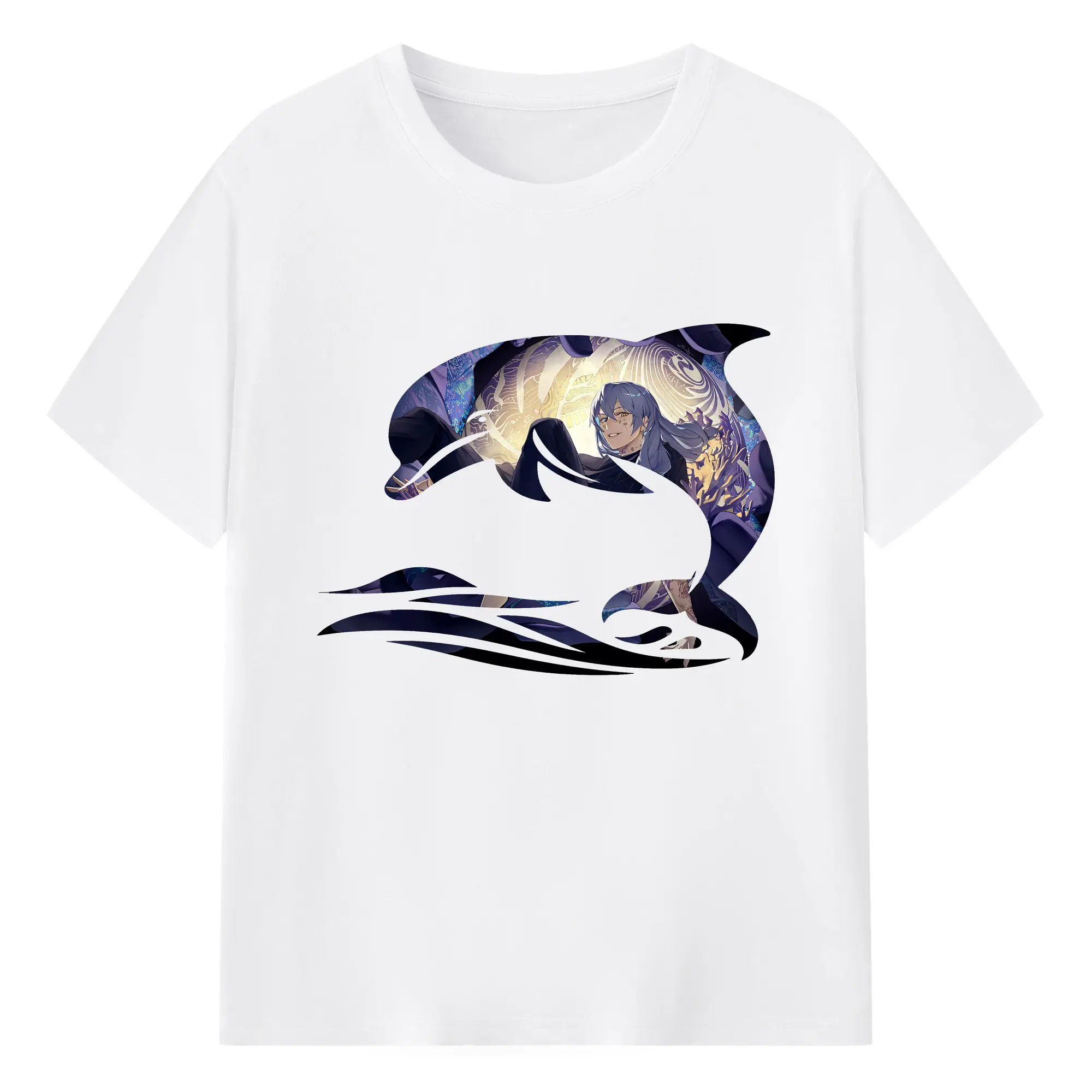 呪術廻戦 グッズ,真人 - 綿100％ 半袖Tシャツ ・ フロントプリント ・ 快適 通気性 ・ 日常使い 散歩 スポーツ用