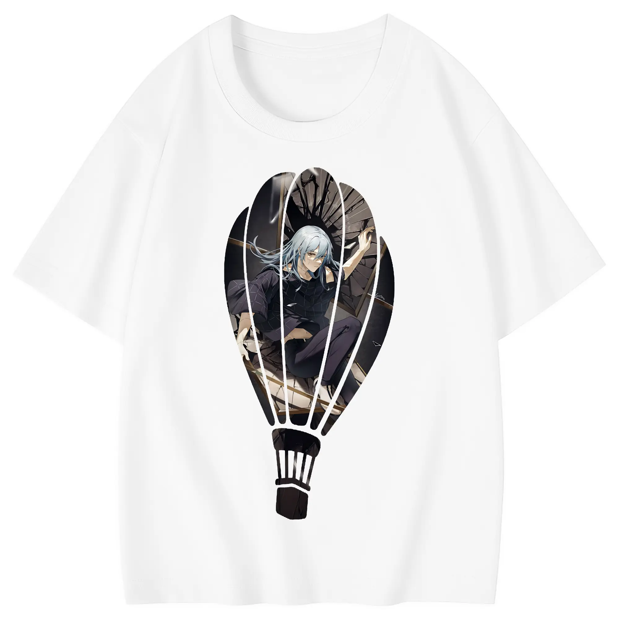 呪術廻戦 グッズ,真人 - 綿100％ キッズTシャツ ・ フロントプリント ・ 快適 通気性 ・ スポーツ カジュアル 散歩用