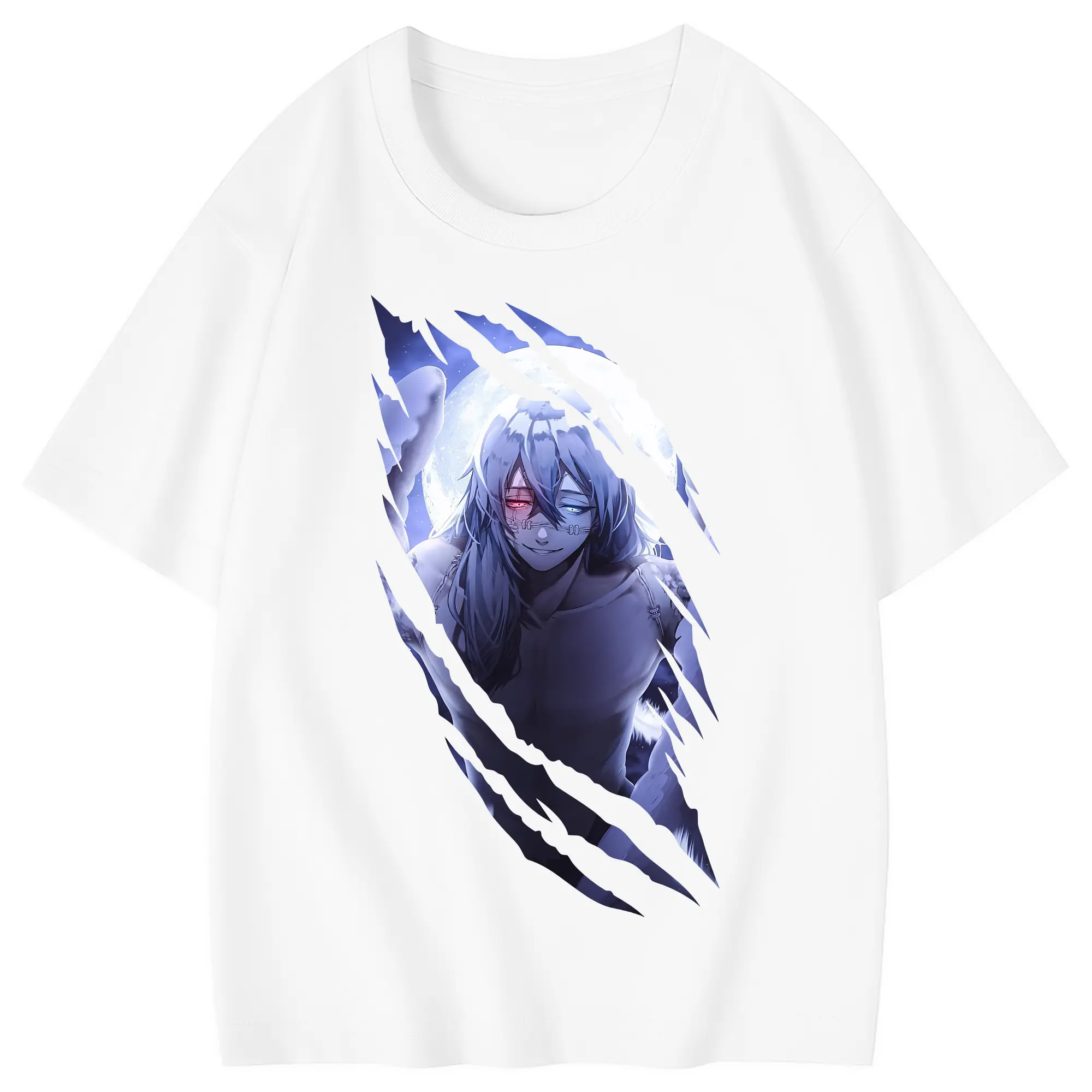 呪術廻戦 グッズ,真人 - 綿100％ キッズTシャツ ・ フロントプリント ・ 快適 通気性 ・ スポーツ カジュアル 散歩用