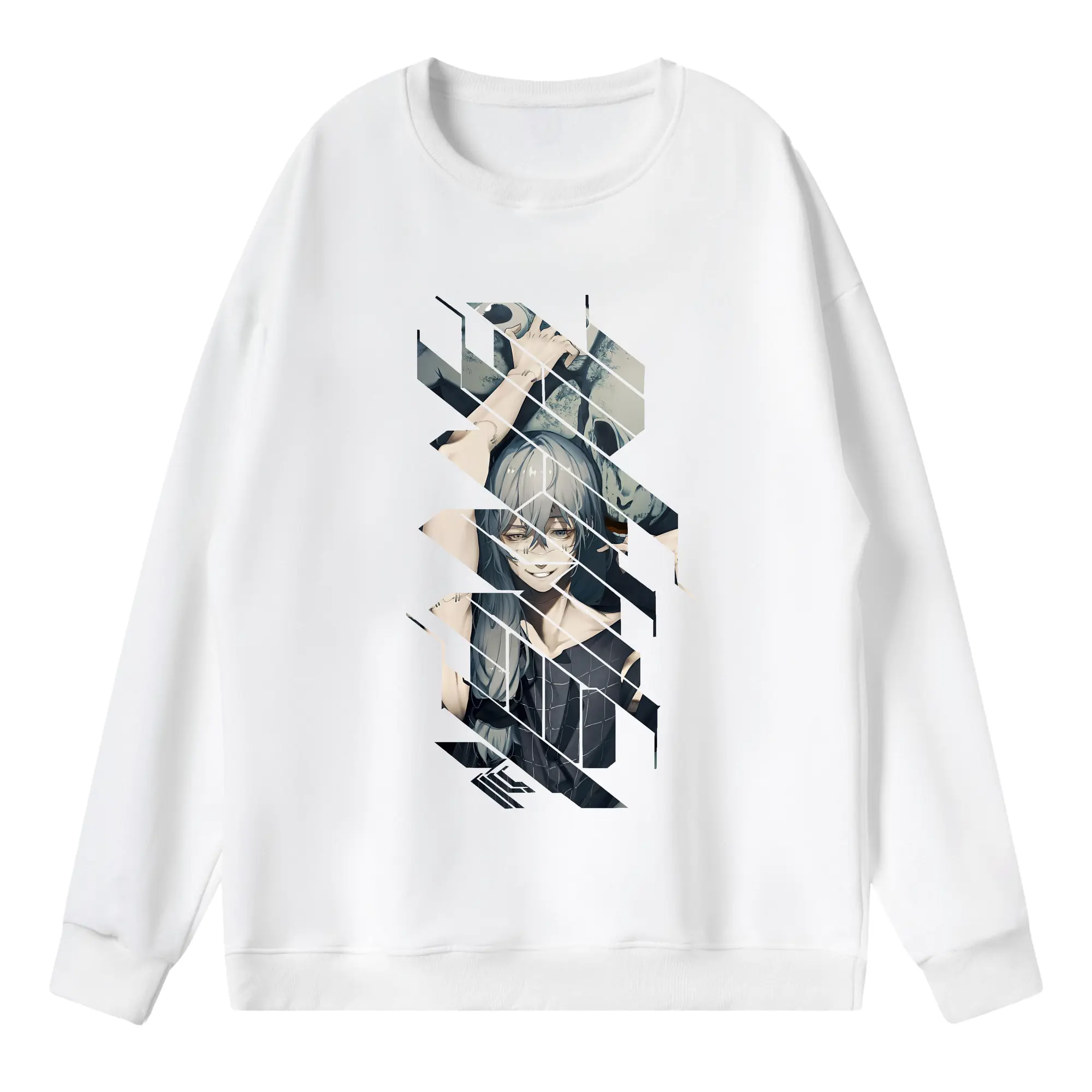 呪術廻戦 グッズ,真人 - 薄手 クルーネック スウェット 裏毛260g · ポリエステル 春秋向け カジュアル 男女兼用 · トレーナー デイリー スポーツ 散歩に最適