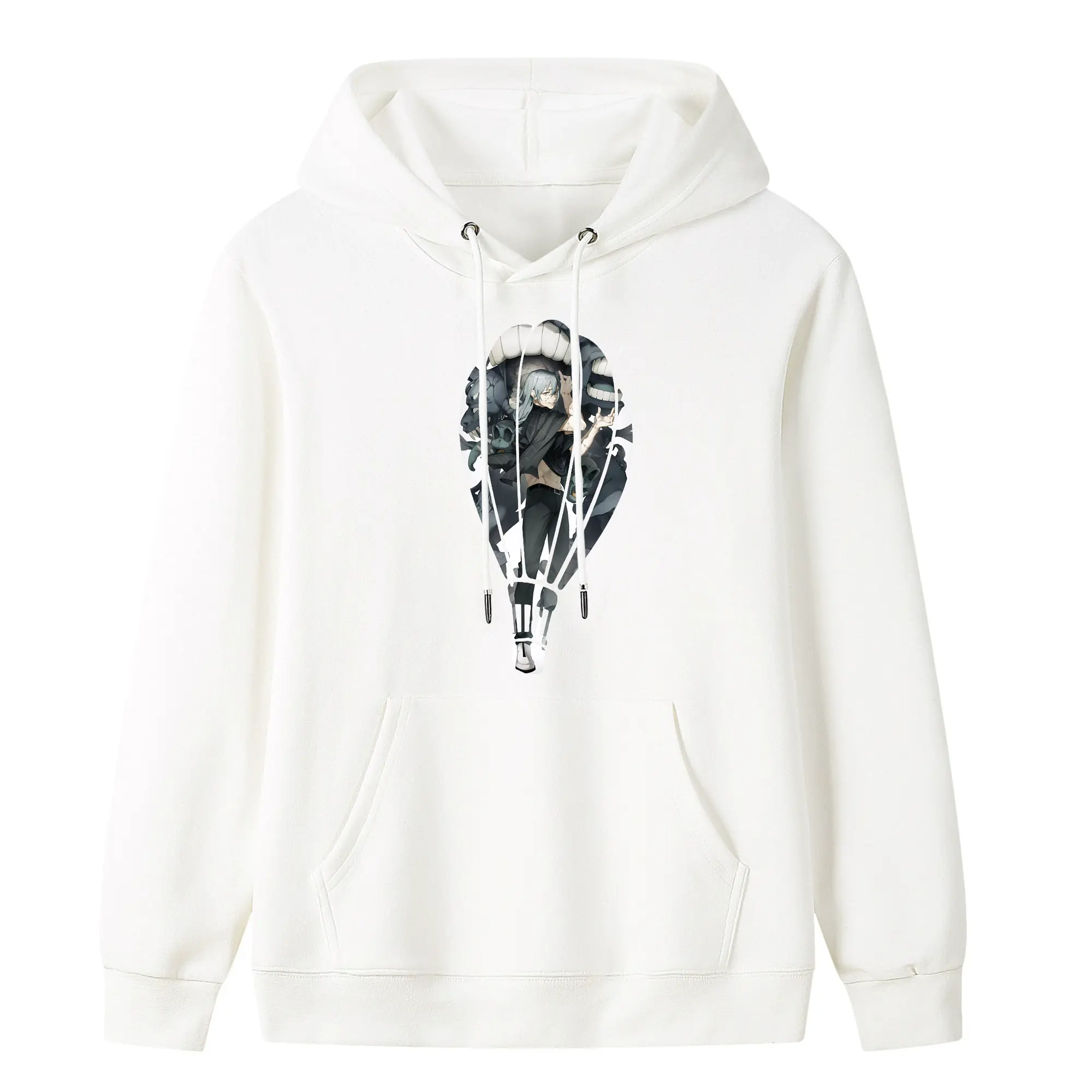 呪術廻戦 グッズ,真人 - キッズ フード付きパーカー ・ フロントプリント ・ ポリエステル100％ ・ 快適 通学 スポーツ 日常使い お散歩用