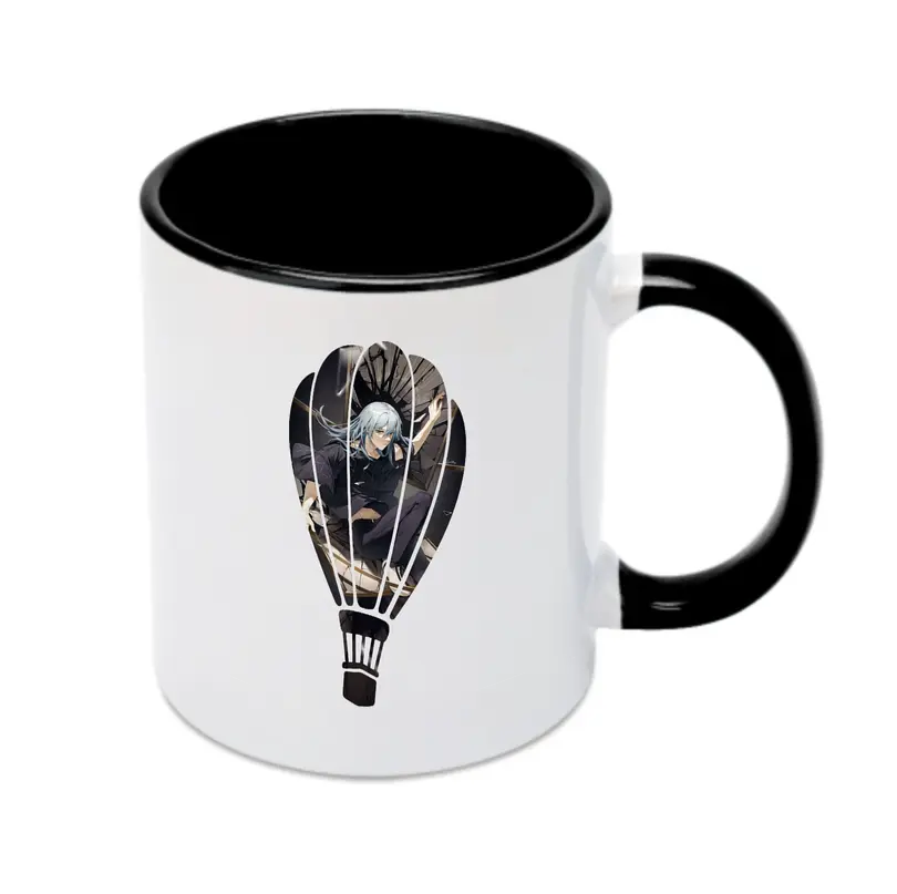 呪術廻戦 グッズ,真人 - カラフルマグカップ ・ 陶器 ・ 熱転写プリント ・ 鮮やかデザイン ・ 耐久性 高品質 ・ コーヒー お茶 ギフト用