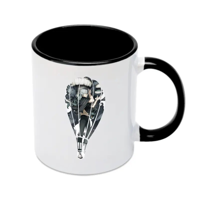 呪術廻戦 グッズ,真人 - カラフルマグカップ ・ 陶器 ・ 熱転写プリント ・ 鮮やかデザイン ・ 耐久性 高品質 ・ コーヒー お茶 ギフト用