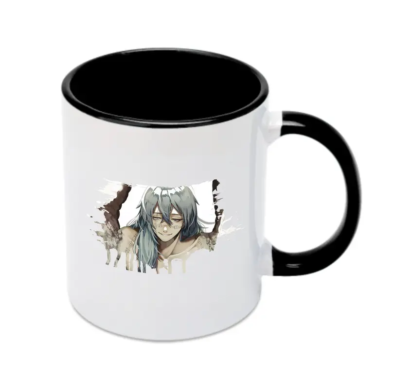 呪術廻戦 グッズ,真人 - カラフルマグカップ ・ 陶器 ・ 熱転写プリント ・ 鮮やかデザイン ・ 耐久性 高品質 ・ コーヒー お茶 ギフト用