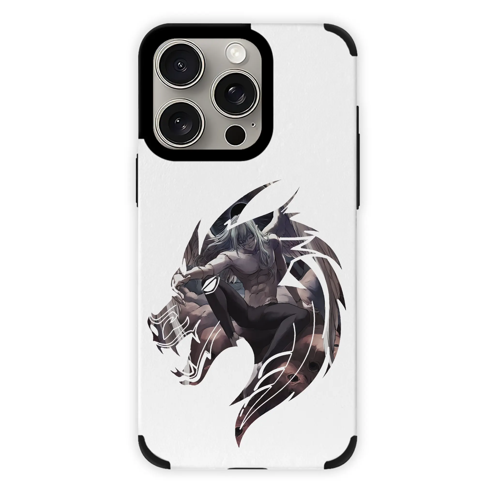 呪術廻戦 グッズ,真人 - IPhone15ProMax対応 ・ PUレザースマホケース ・ 耐衝撃 ・ 黄変防止 ・ 360度全面保護 ・ 柔らか手触り ・ 3D立体ボタン