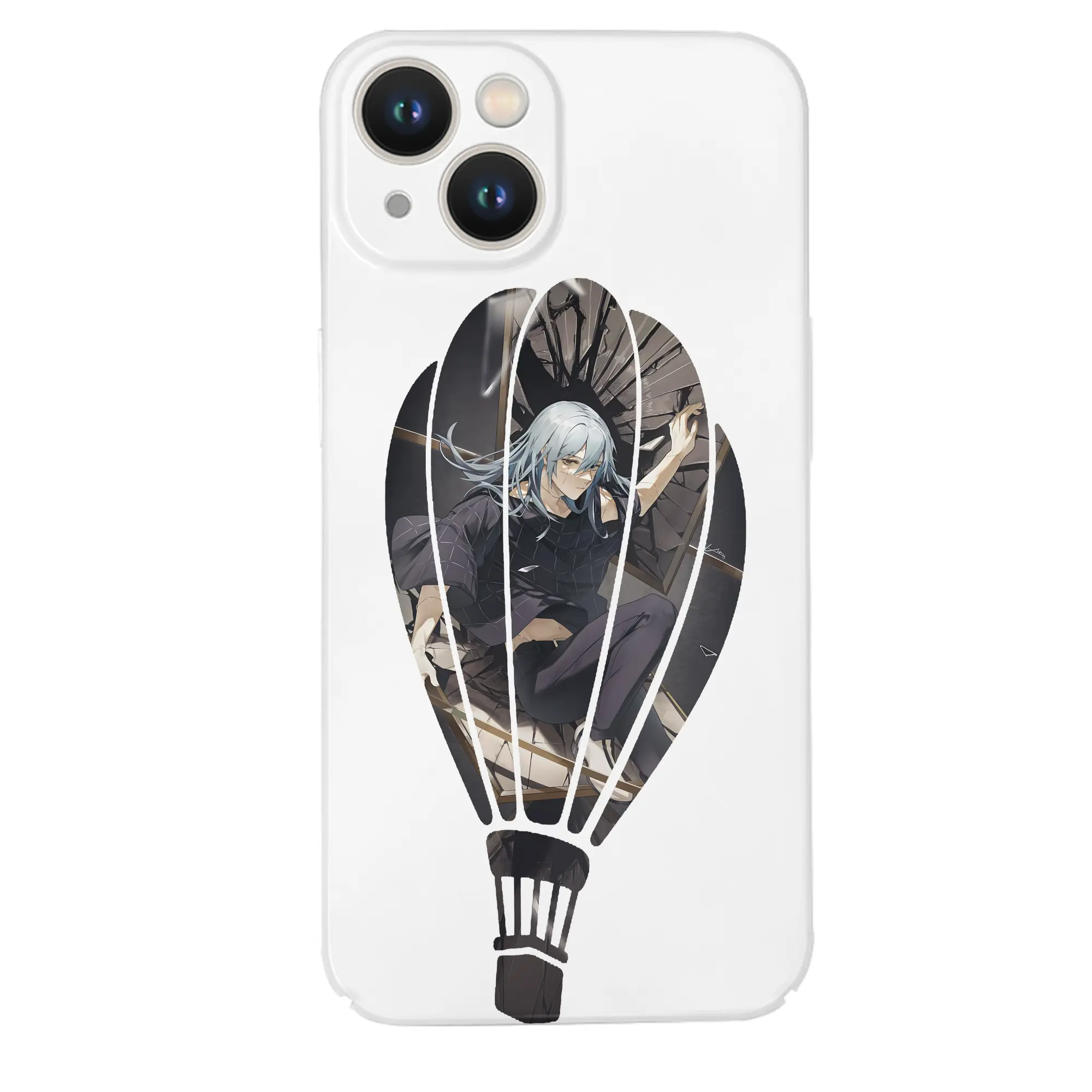 呪術廻戦 グッズ,真人 - IPhone 14シリーズ対応 ・ ハードケース ・ 衝撃吸収 ・ 360度密着 ・ カメラ保護 ・ 高品質プラスチック ・ 快適操作
