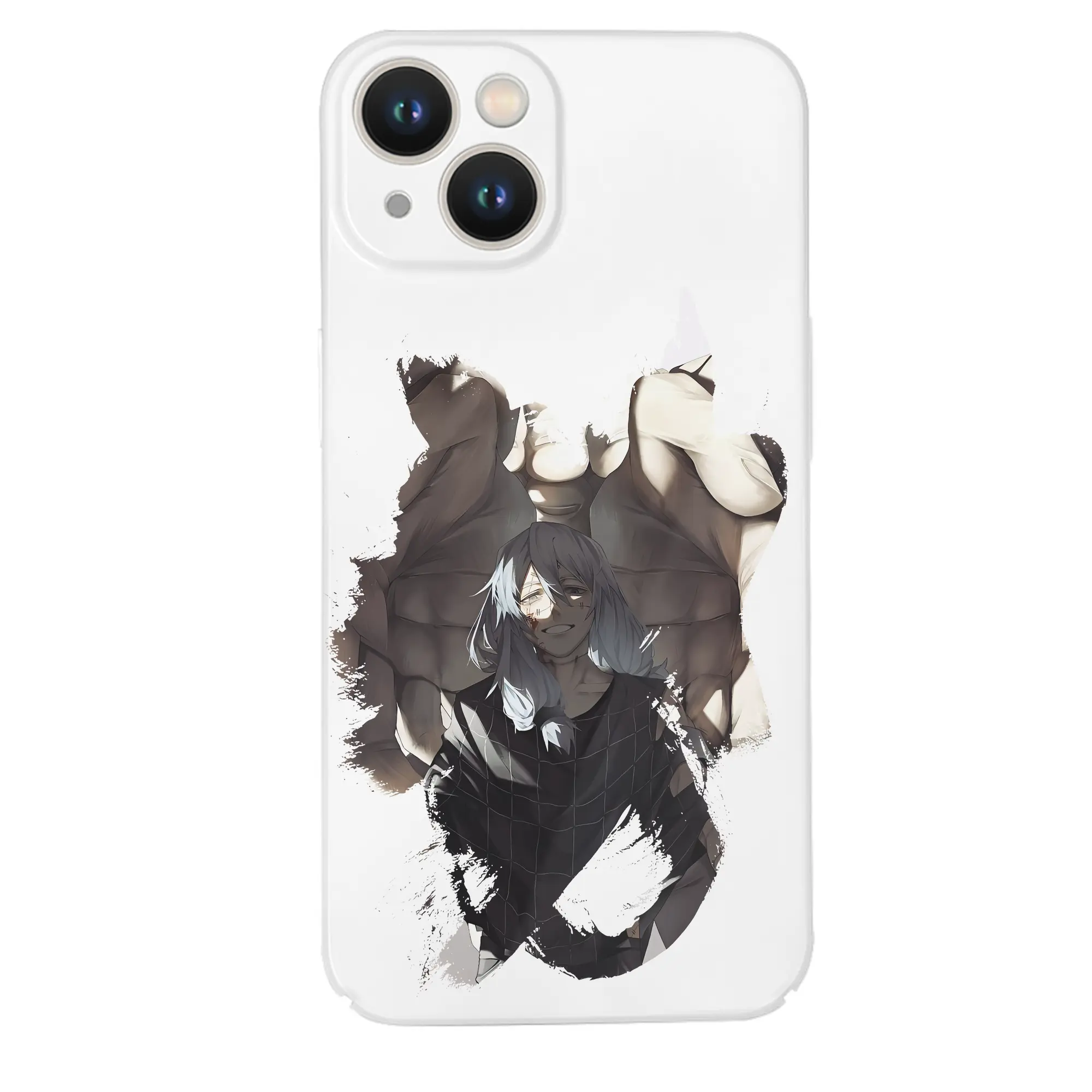 呪術廻戦 グッズ,真人 - IPhone 14シリーズ対応 ・ ハードケース ・ 衝撃吸収 ・ 360度密着 ・ カメラ保護 ・ 高品質プラスチック ・ 快適操作