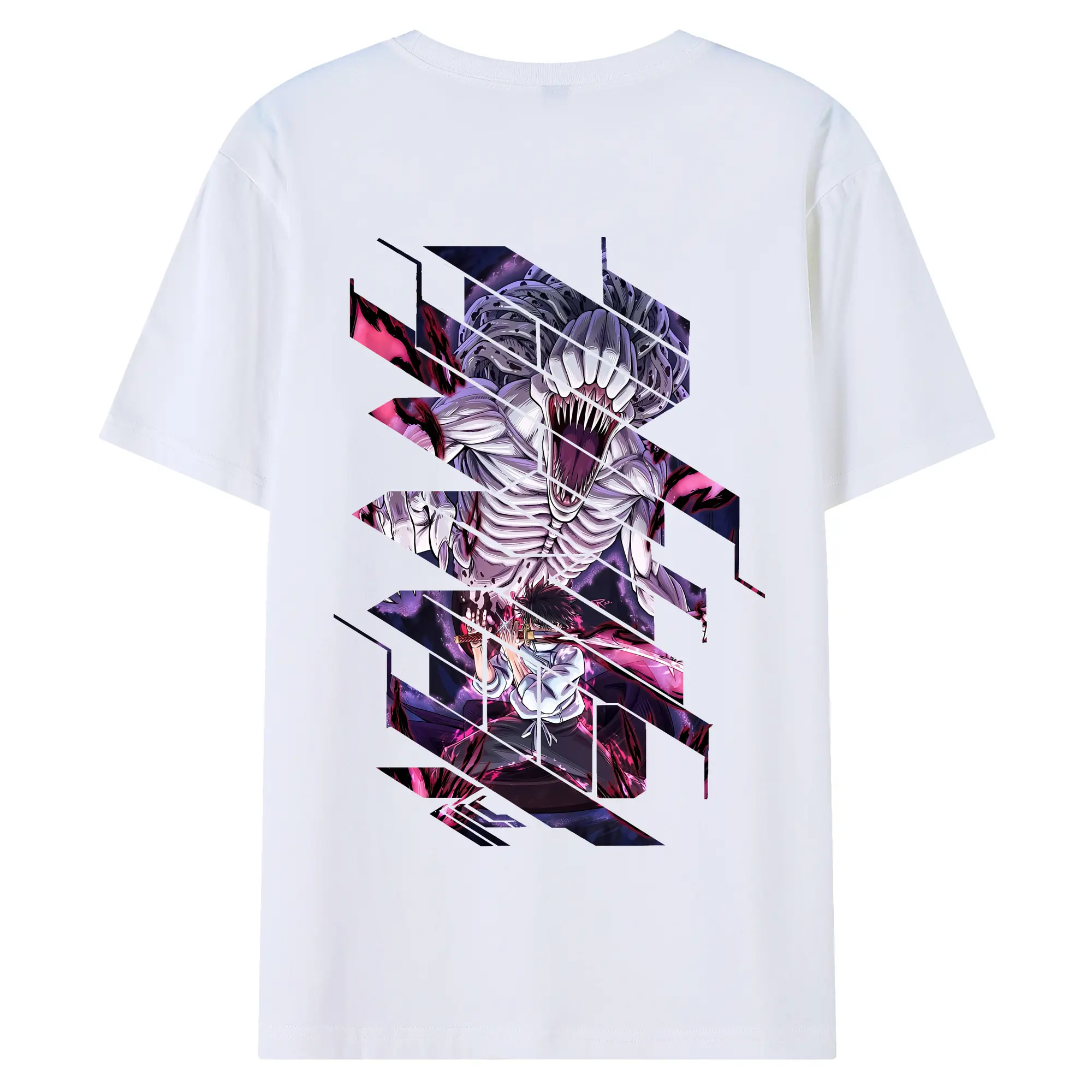 呪術廻戦 グッズ,乙骨 憂太 - 綿100％ 半袖Tシャツ ・ バックプリント ・ 快適 通気性 ・ 日常使い 散歩 スポーツ用