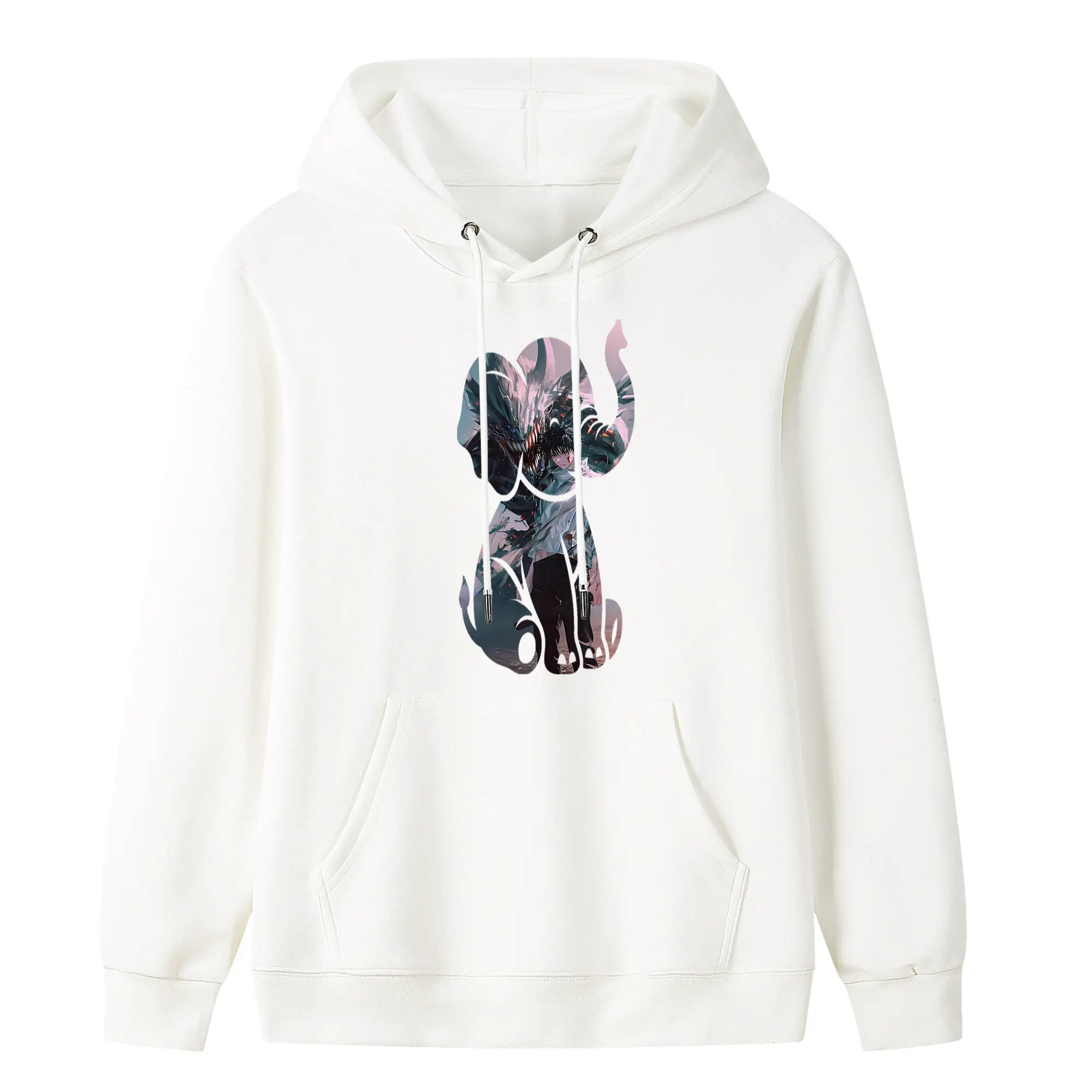 呪術廻戦 グッズ,乙骨 憂太 - キッズ フード付きパーカー ・ フロントプリント ・ ポリエステル100％ ・ 快適 通学 スポーツ 日常使い お散歩用