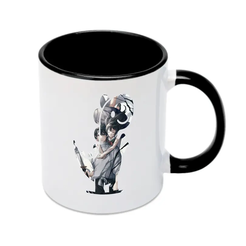 呪術廻戦 グッズ,乙骨 憂太 - カラフルマグカップ ・ 陶器 ・ 熱転写プリント ・ 鮮やかデザイン ・ 耐久性 高品質 ・ コーヒー お茶 ギフト用