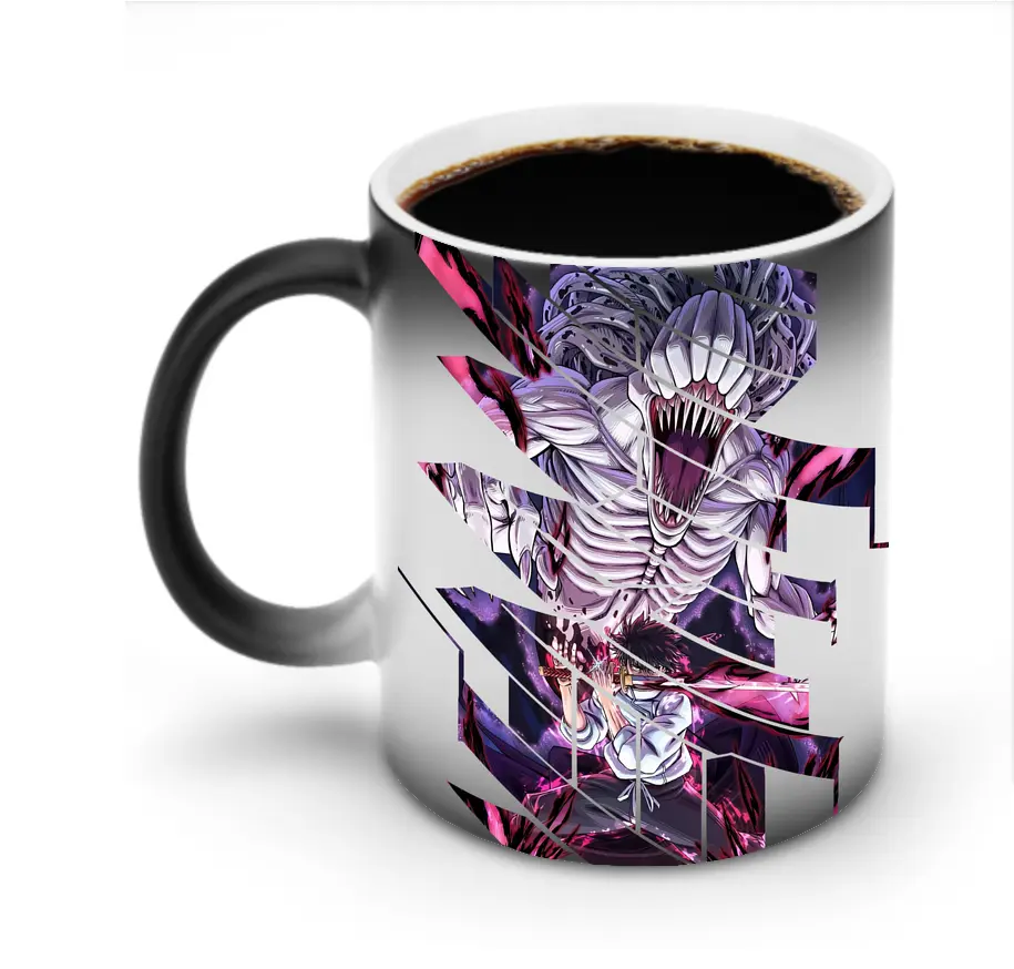 呪術廻戦 グッズ,乙骨 憂太 - 変色マグカップ ・ セラミック ・ 熱転写プリント ・ 耐久性 高品質 ・ ギフト・自宅用 コーヒー お茶