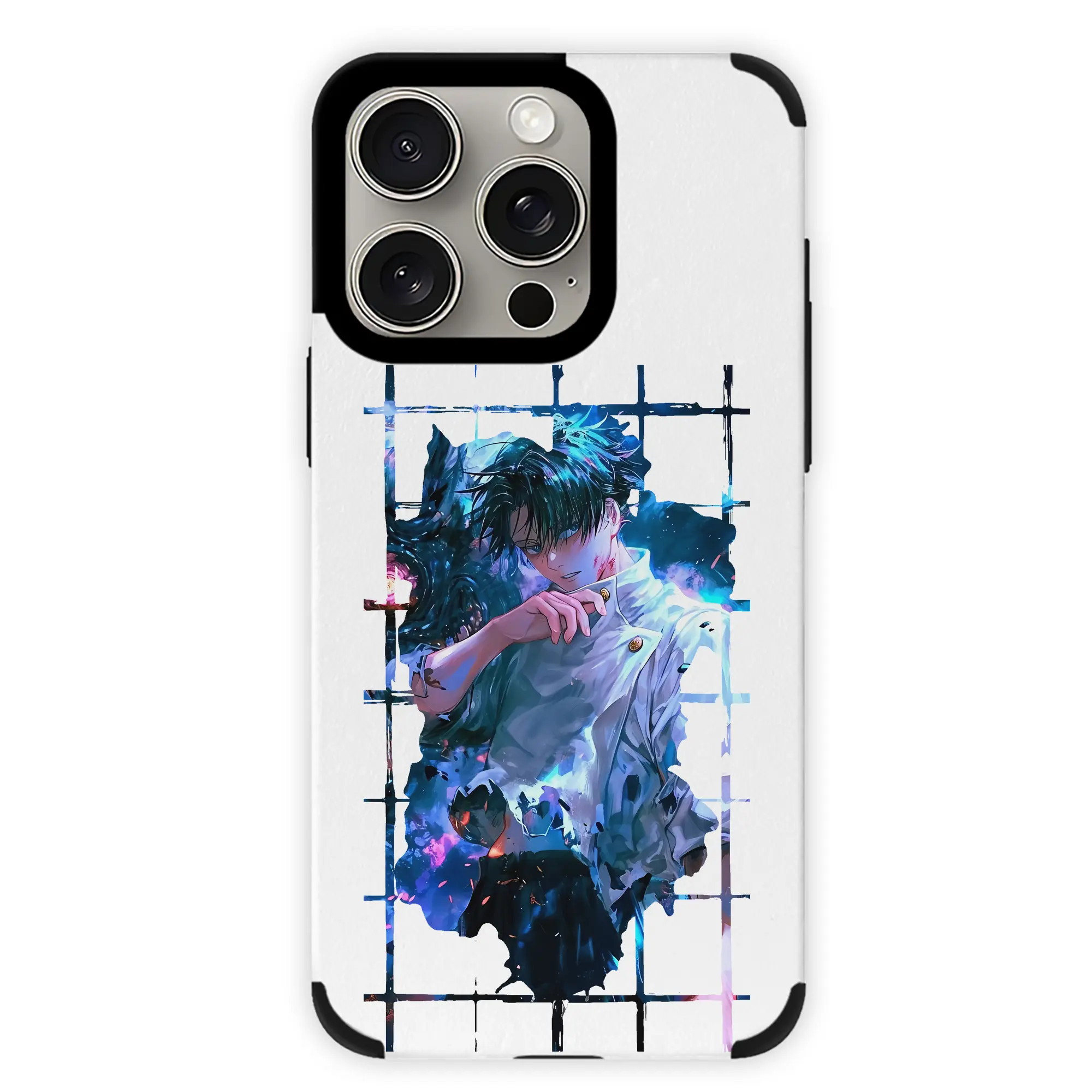 呪術廻戦 グッズ,乙骨 憂太 - IPhone15ProMax対応 ・ PUレザースマホケース ・ 耐衝撃 ・ 黄変防止 ・ 360度全面保護 ・ 柔らか手触り ・ 3D立体ボタン