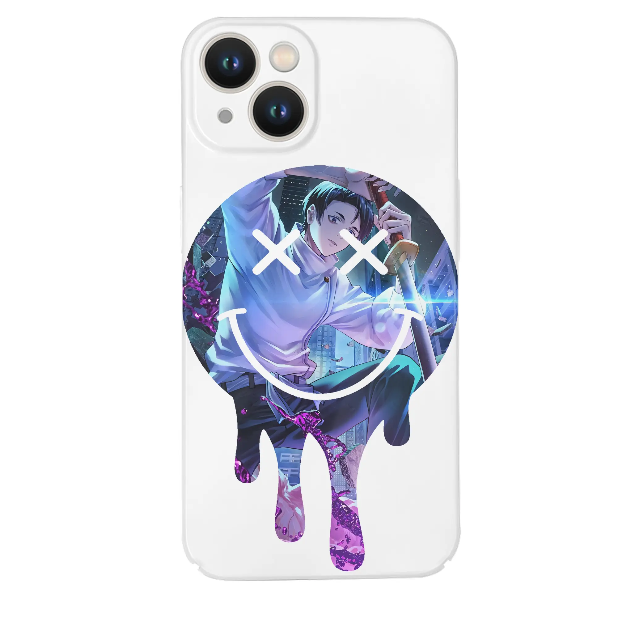 呪術廻戦 グッズ,乙骨 憂太 - IPhone 14シリーズ対応 ・ ハードケース ・ 衝撃吸収 ・ 360度密着 ・ カメラ保護 ・ 高品質プラスチック ・ 快適操作