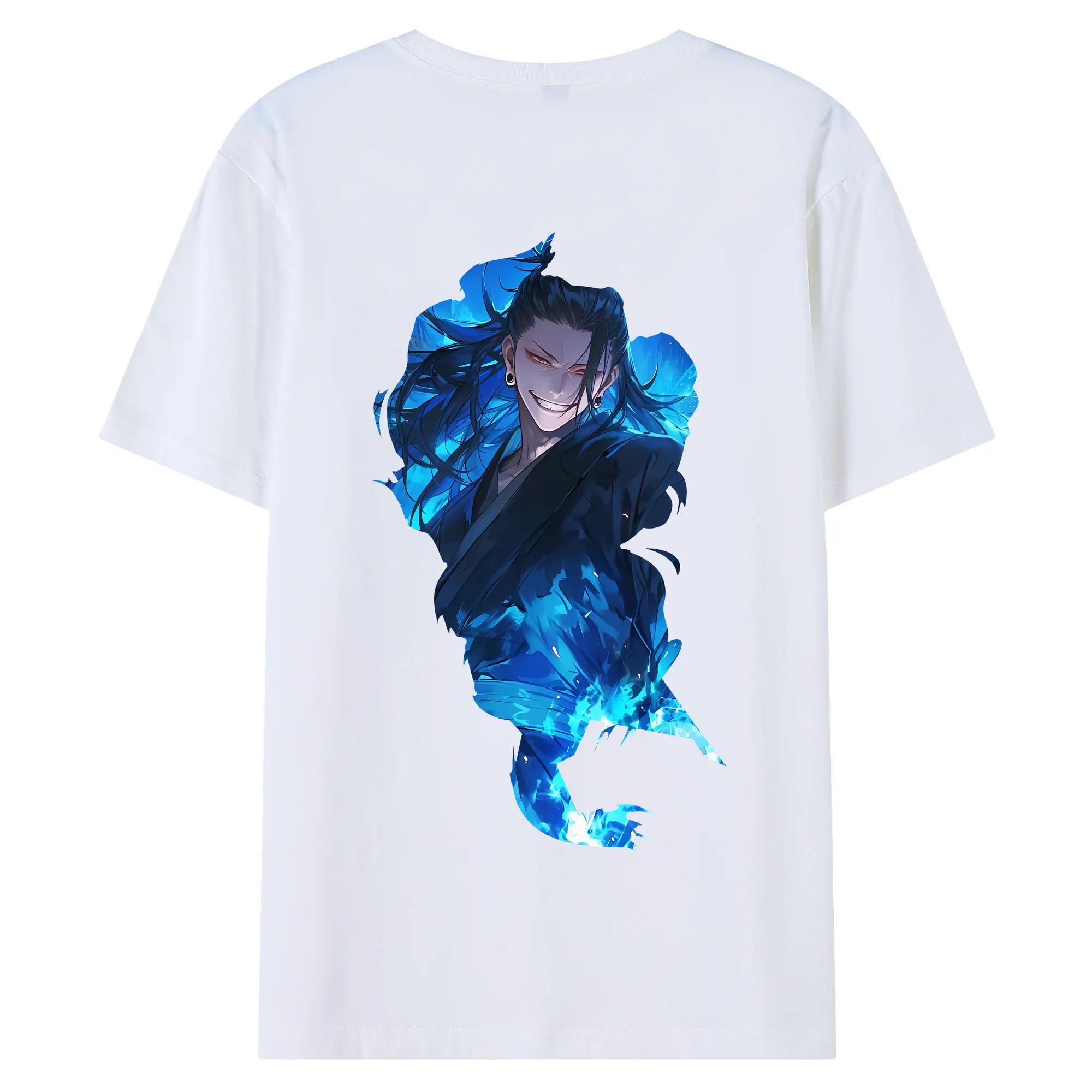 呪術廻戦 グッズ,夏油 傑 - 綿100％ 半袖Tシャツ ・ バックプリント ・ 快適 通気性 ・ 日常使い 散歩 スポーツ用