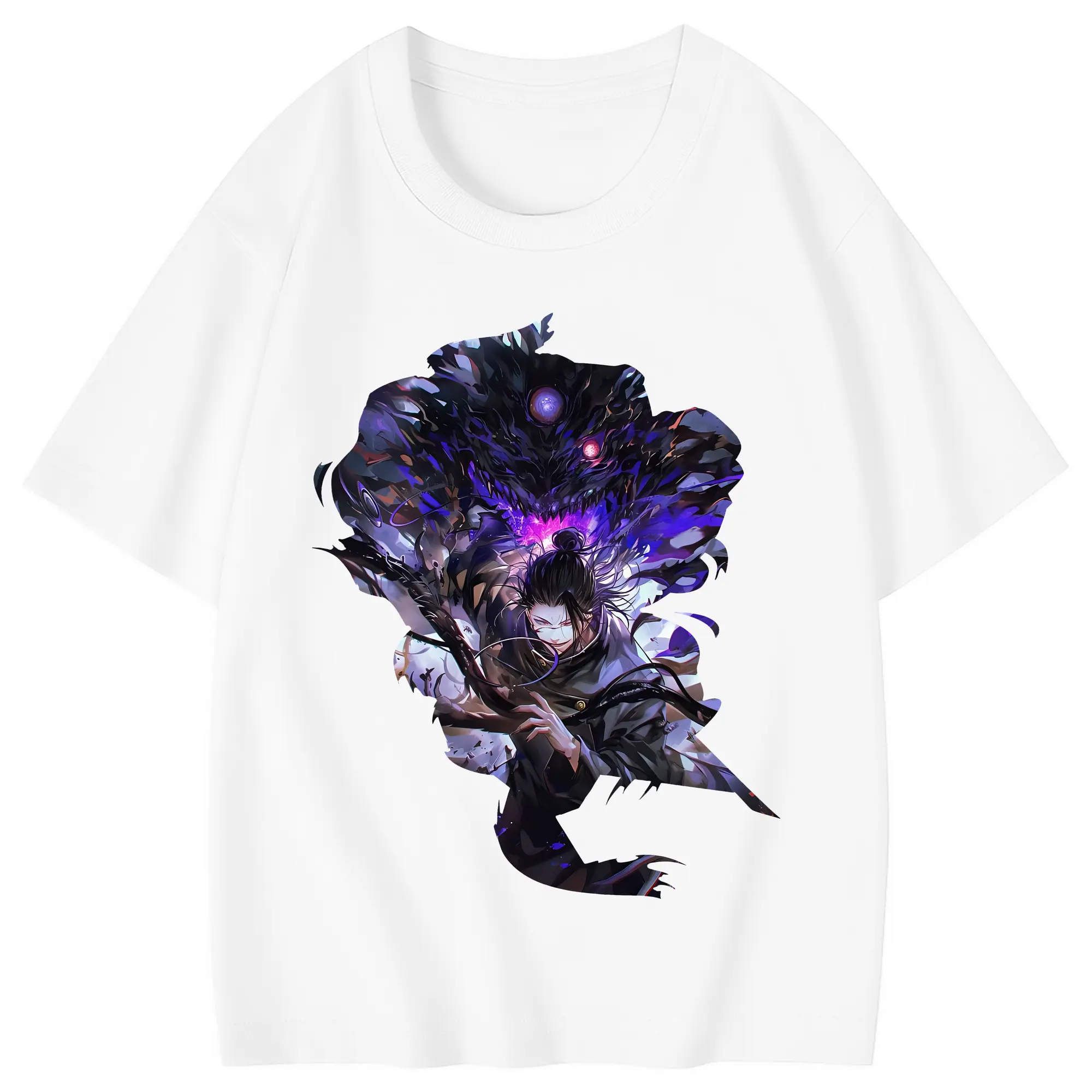 呪術廻戦 グッズ,夏油 傑 - 綿100％ キッズTシャツ ・ フロントプリント ・ 快適 通気性 ・ スポーツ カジュアル 散歩用