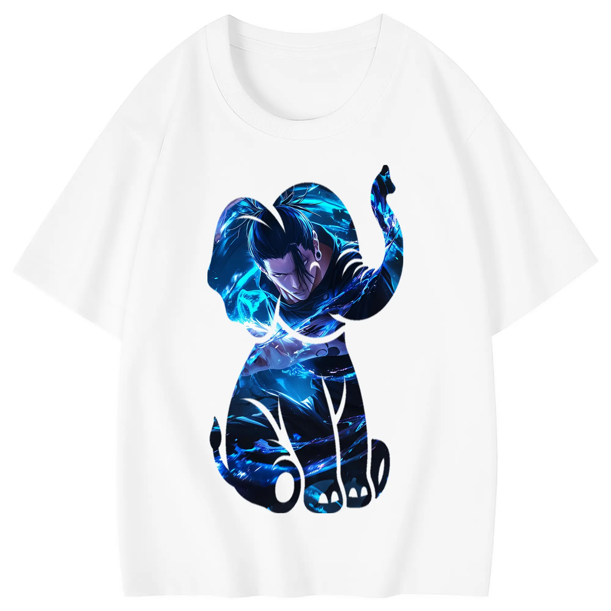 呪術廻戦 グッズ,夏油 傑 - 綿100％ キッズTシャツ ・ フロントプリント ・ 快適 通気性 ・ スポーツ カジュアル 散歩用