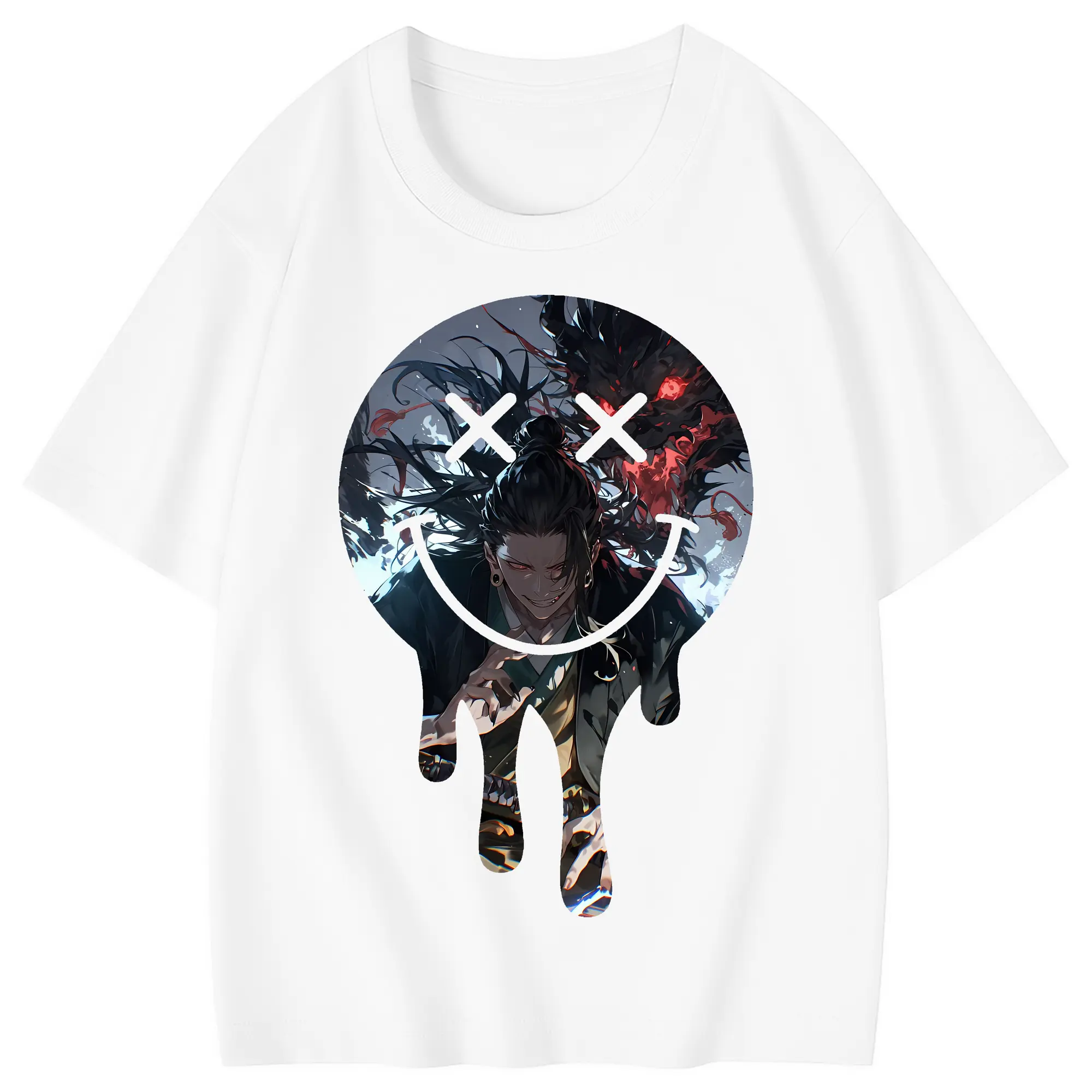 呪術廻戦 グッズ,夏油 傑 - 綿100％ キッズTシャツ ・ フロントプリント ・ 快適 通気性 ・ スポーツ カジュアル 散歩用