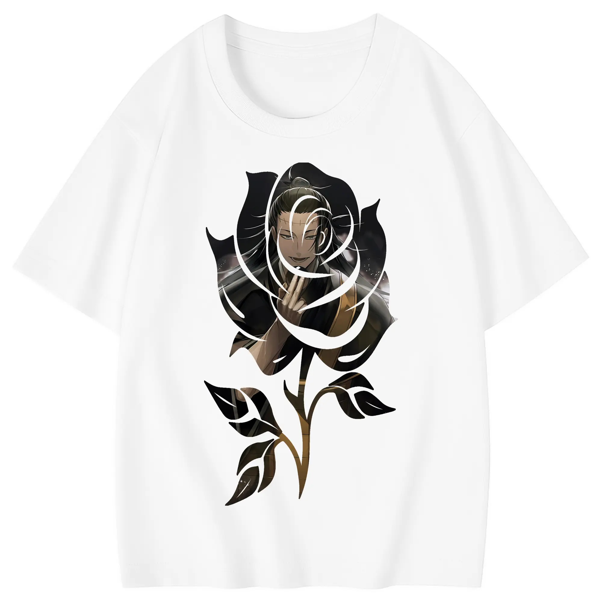 呪術廻戦 グッズ,夏油 傑 - 綿100％ キッズTシャツ ・ フロントプリント ・ 快適 通気性 ・ スポーツ カジュアル 散歩用