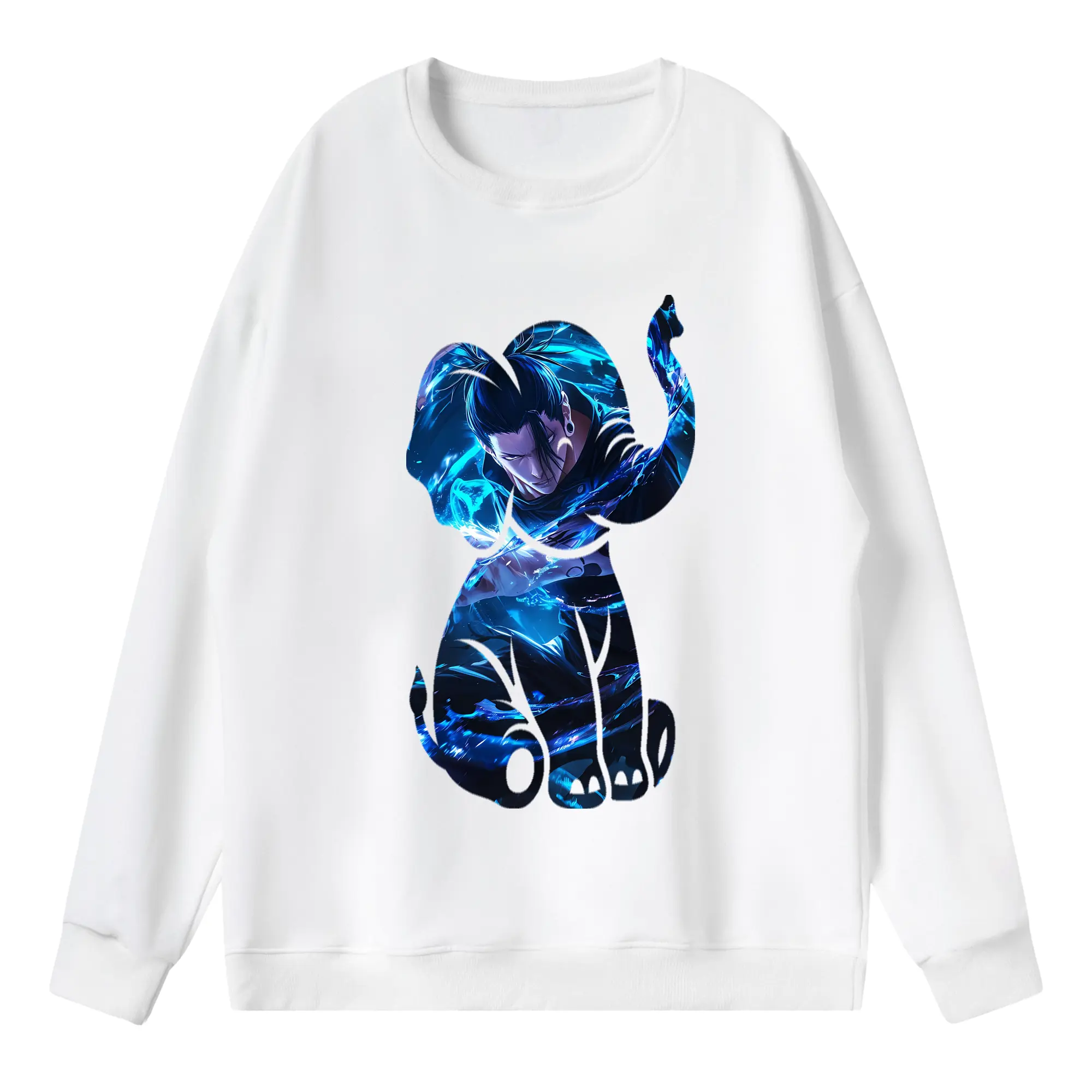 呪術廻戦 グッズ,夏油 傑 - 薄手 クルーネック スウェット 裏毛260g · ポリエステル 春秋向け カジュアル 男女兼用 · トレーナー デイリー スポーツ 散歩に最適