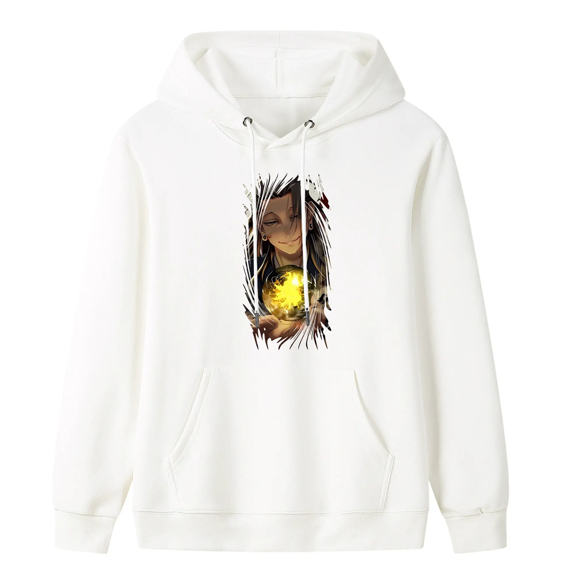 呪術廻戦 グッズ,夏油 傑 - キッズ フード付きパーカー ・ フロントプリント ・ ポリエステル100％ ・ 快適 通学 スポーツ 日常使い お散歩用