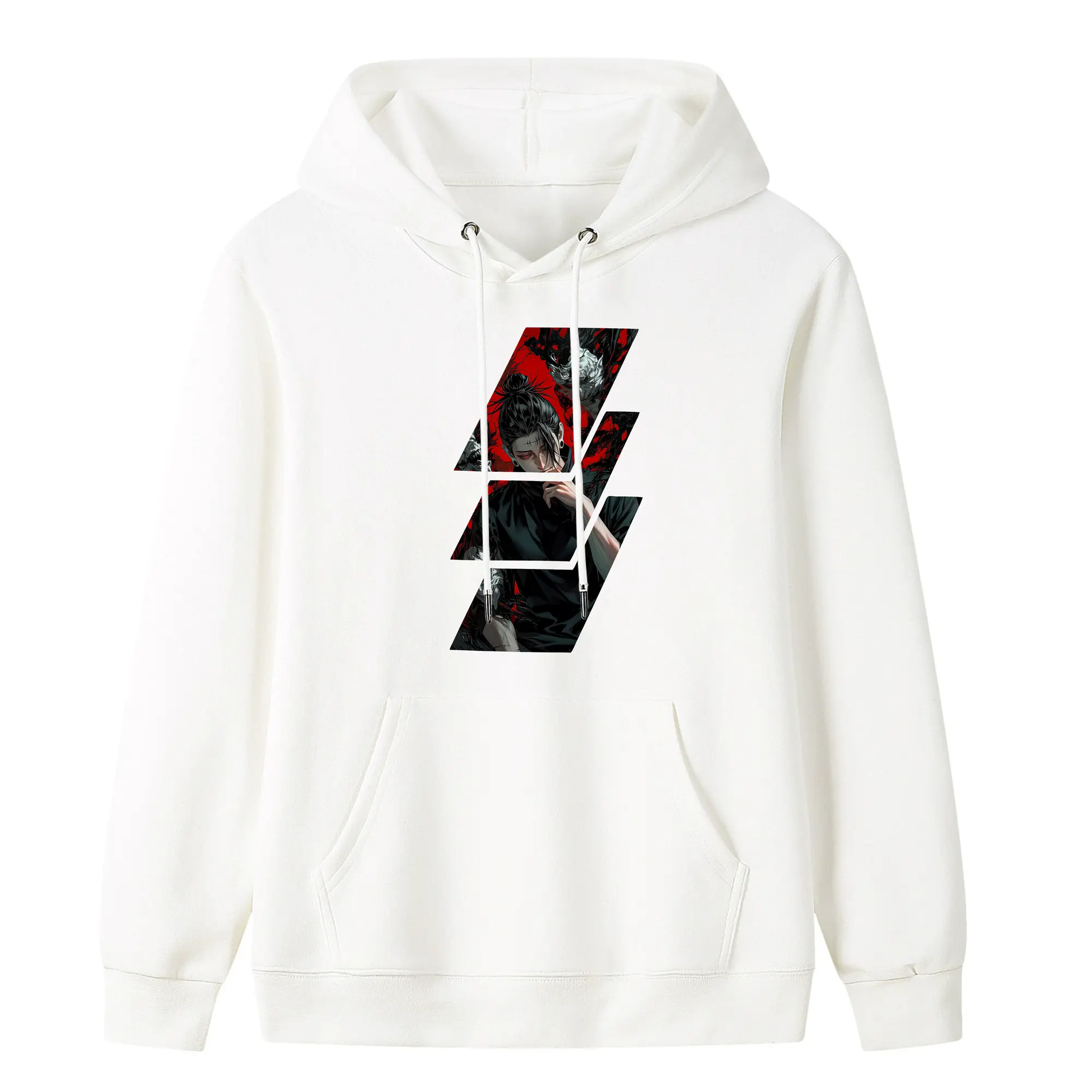 呪術廻戦 グッズ,夏油 傑 - キッズ フード付きパーカー ・ フロントプリント ・ ポリエステル100％ ・ 快適 通学 スポーツ 日常使い お散歩用