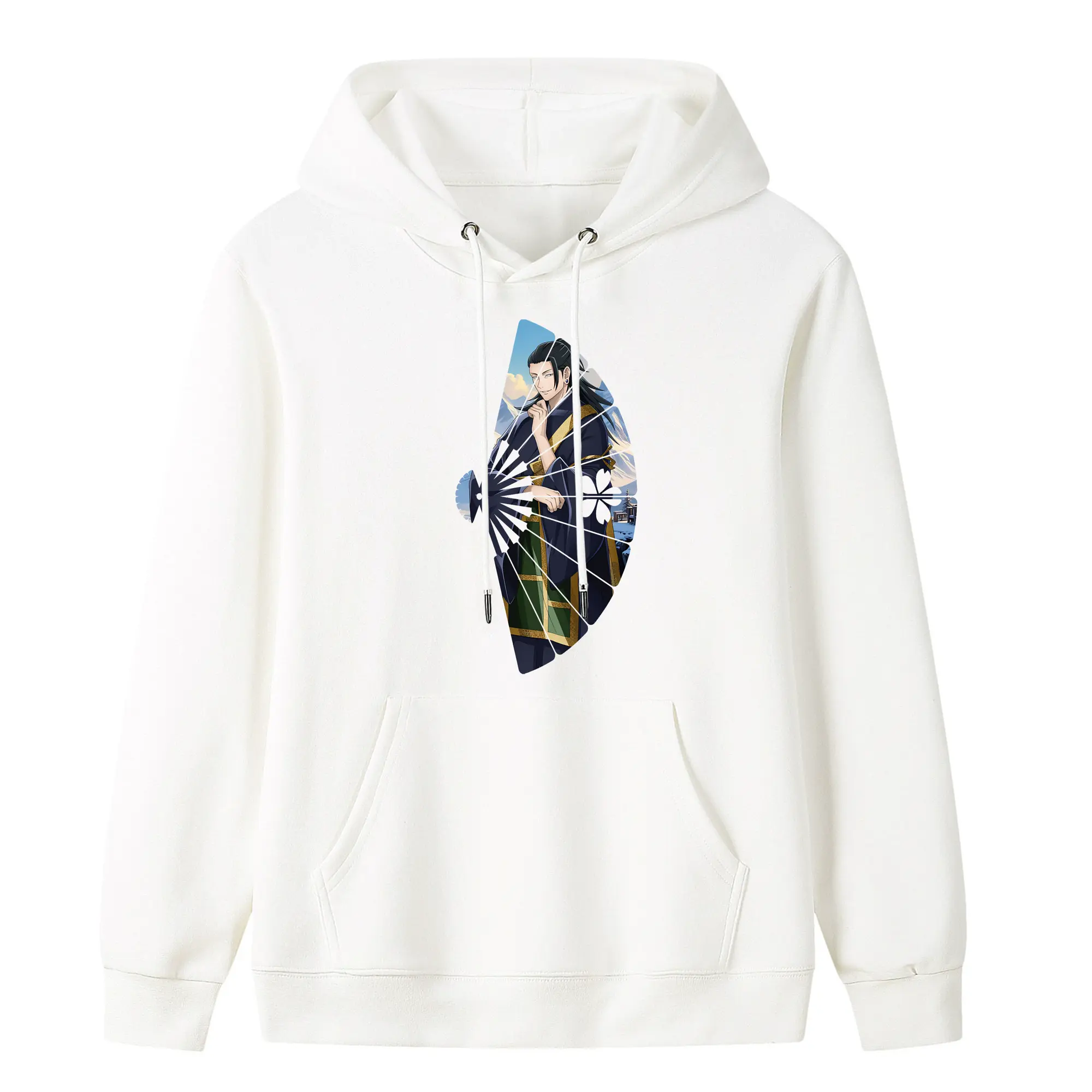 呪術廻戦 グッズ,夏油 傑 - キッズ フード付きパーカー ・ フロントプリント ・ ポリエステル100％ ・ 快適 通学 スポーツ 日常使い お散歩用
