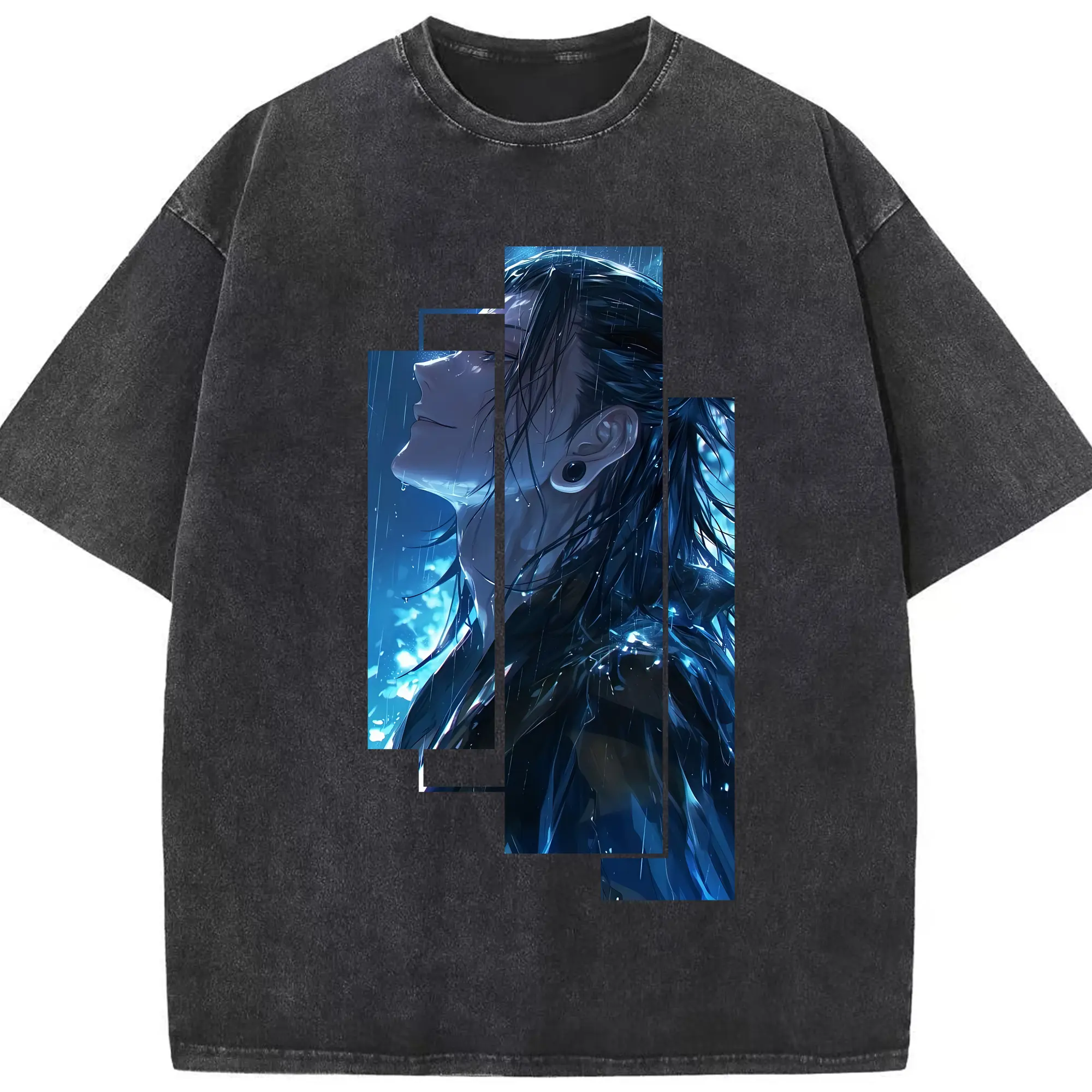 呪術廻戦 グッズ,夏油 傑 - 綿100％ ヴィンテージ風 半袖Tシャツ ・ フロントプリント ・ 柔らか肌触り ・ 通気性 快適 ・ スポーツ カジュアル 外出用