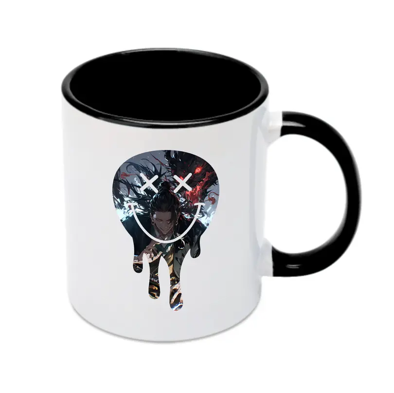 呪術廻戦 グッズ,夏油 傑 - カラフルマグカップ ・ 陶器 ・ 熱転写プリント ・ 鮮やかデザイン ・ 耐久性 高品質 ・ コーヒー お茶 ギフト用