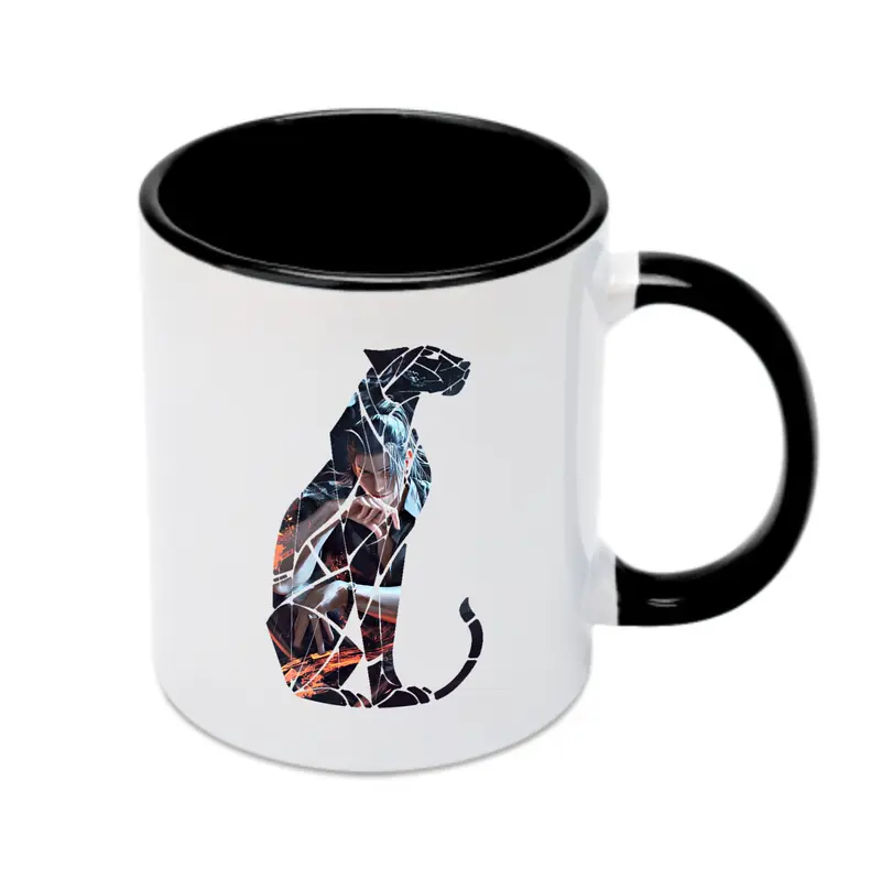 呪術廻戦 グッズ,夏油 傑 - カラフルマグカップ ・ 陶器 ・ 熱転写プリント ・ 鮮やかデザイン ・ 耐久性 高品質 ・ コーヒー お茶 ギフト用
