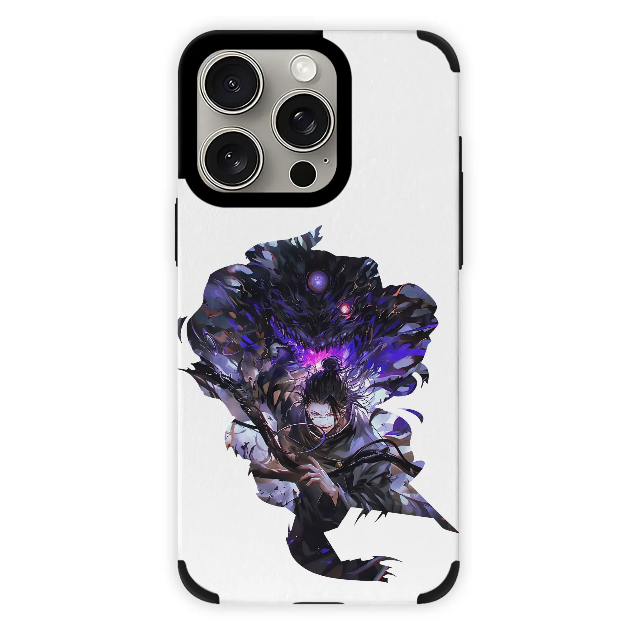 呪術廻戦 グッズ,夏油 傑 - IPhone15ProMax対応 ・ PUレザースマホケース ・ 耐衝撃 ・ 黄変防止 ・ 360度全面保護 ・ 柔らか手触り ・ 3D立体ボタン