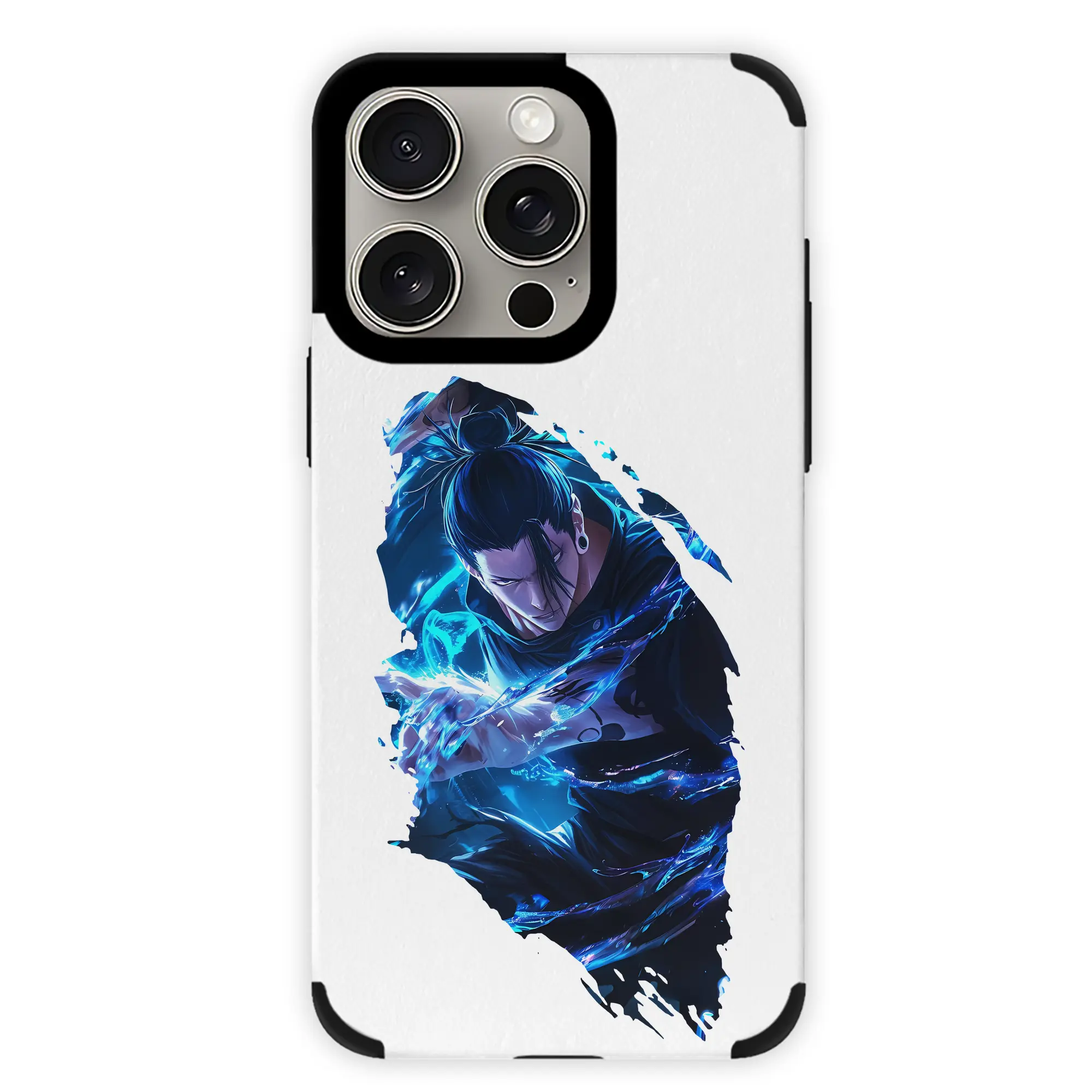 呪術廻戦 グッズ,夏油 傑 - IPhone15ProMax対応 ・ PUレザースマホケース ・ 耐衝撃 ・ 黄変防止 ・ 360度全面保護 ・ 柔らか手触り ・ 3D立体ボタン