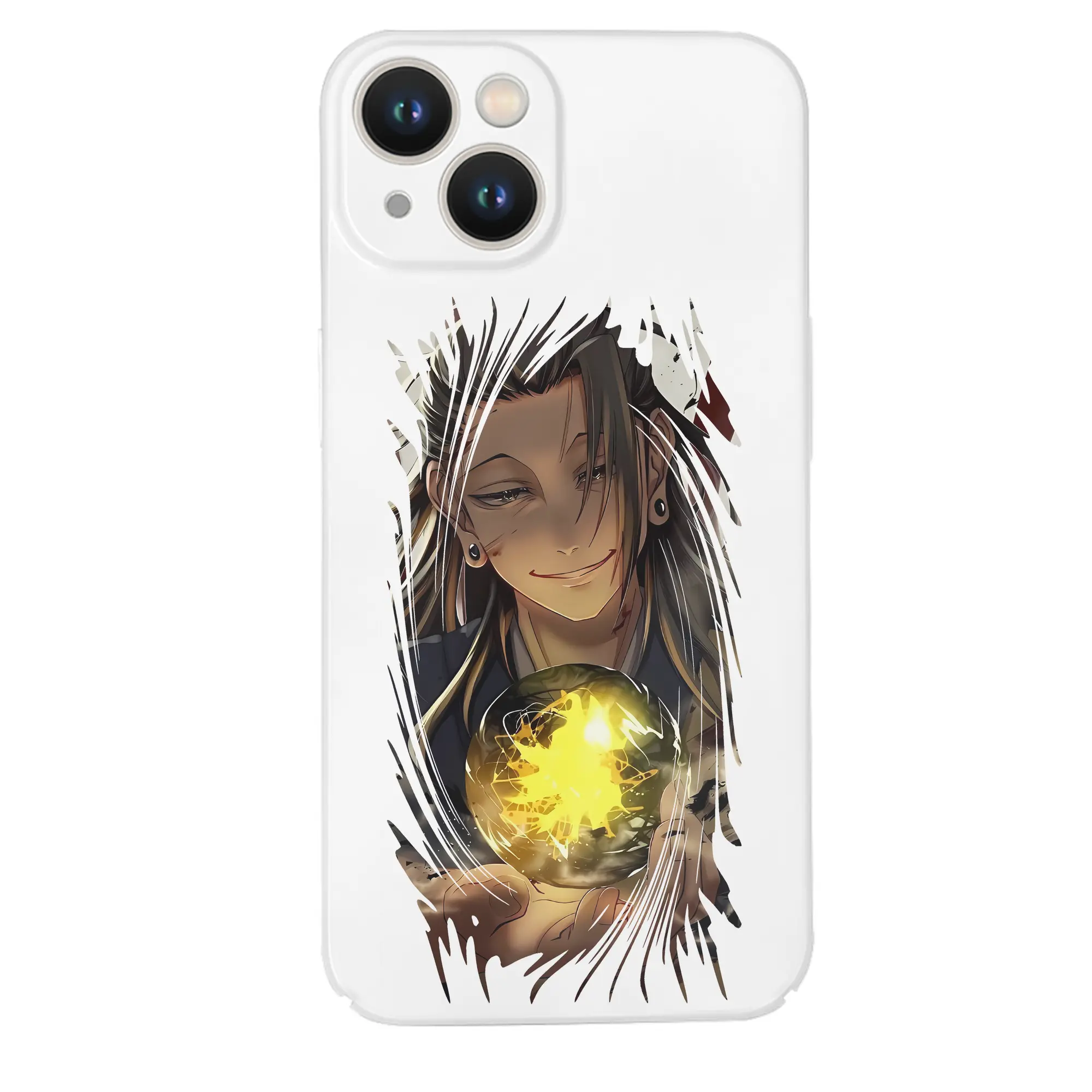 呪術廻戦 グッズ,夏油 傑 - IPhone 14シリーズ対応 ・ ハードケース ・ 衝撃吸収 ・ 360度密着 ・ カメラ保護 ・ 高品質プラスチック ・ 快適操作
