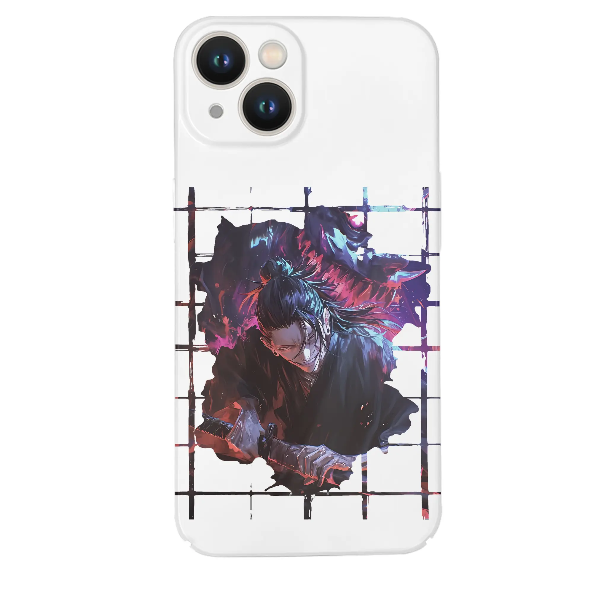 呪術廻戦 グッズ,夏油 傑 - IPhone 14シリーズ対応 ・ ハードケース ・ 衝撃吸収 ・ 360度密着 ・ カメラ保護 ・ 高品質プラスチック ・ 快適操作