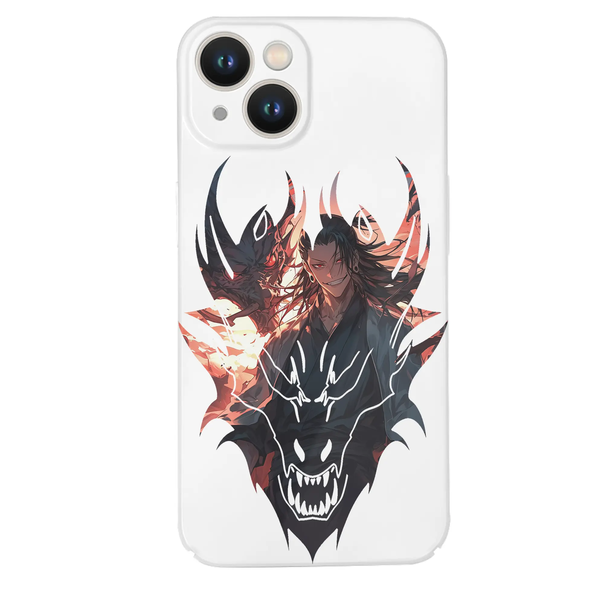 呪術廻戦 グッズ,夏油 傑 - IPhone 14シリーズ対応 ・ ハードケース ・ 衝撃吸収 ・ 360度密着 ・ カメラ保護 ・ 高品質プラスチック ・ 快適操作