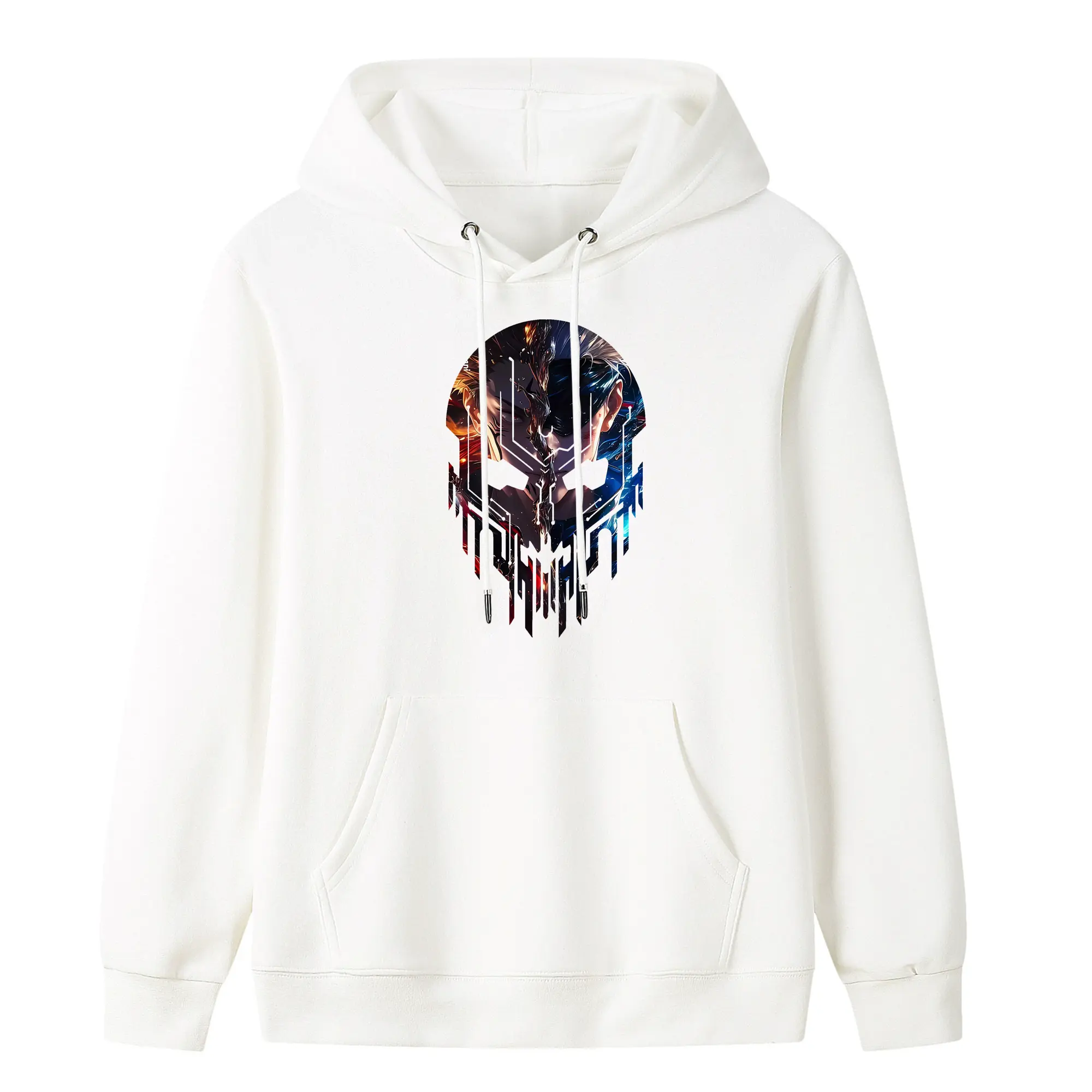 呪術廻戦 グッズ,両面宿儺 - キッズ フード付きパーカー ・ フロントプリント ・ ポリエステル100％ ・ 快適 通学 スポーツ 日常使い お散歩用