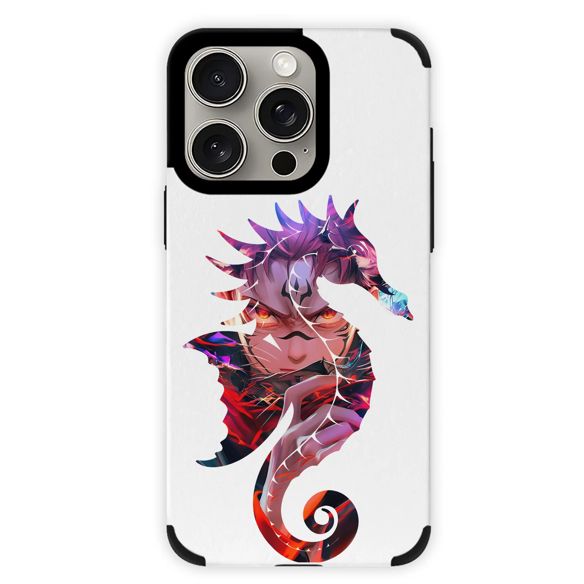 呪術廻戦 グッズ,両面宿儺 - IPhone15ProMax対応 ・ PUレザースマホケース ・ 耐衝撃 ・ 黄変防止 ・ 360度全面保護 ・ 柔らか手触り ・ 3D立体ボタン