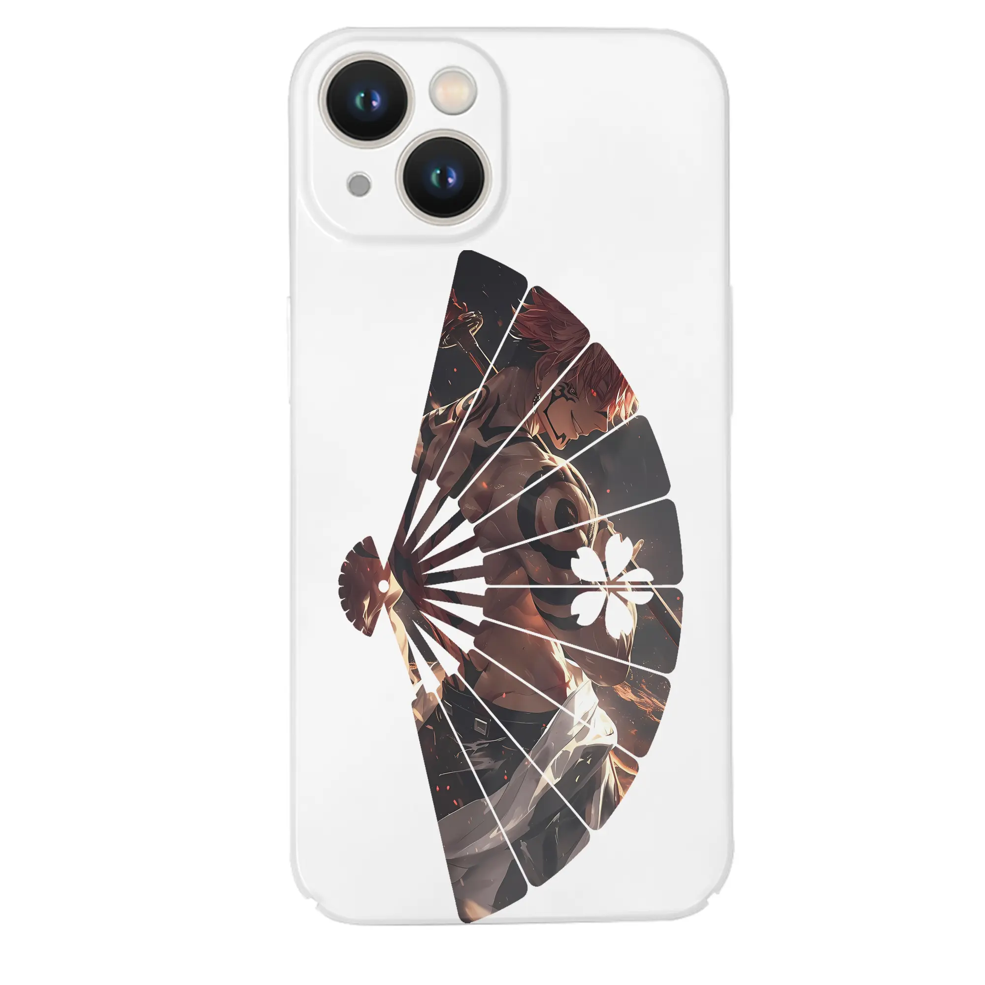 呪術廻戦 グッズ,両面宿儺 - IPhone 14シリーズ対応 ・ ハードケース ・ 衝撃吸収 ・ 360度密着 ・ カメラ保護 ・ 高品質プラスチック ・ 快適操作