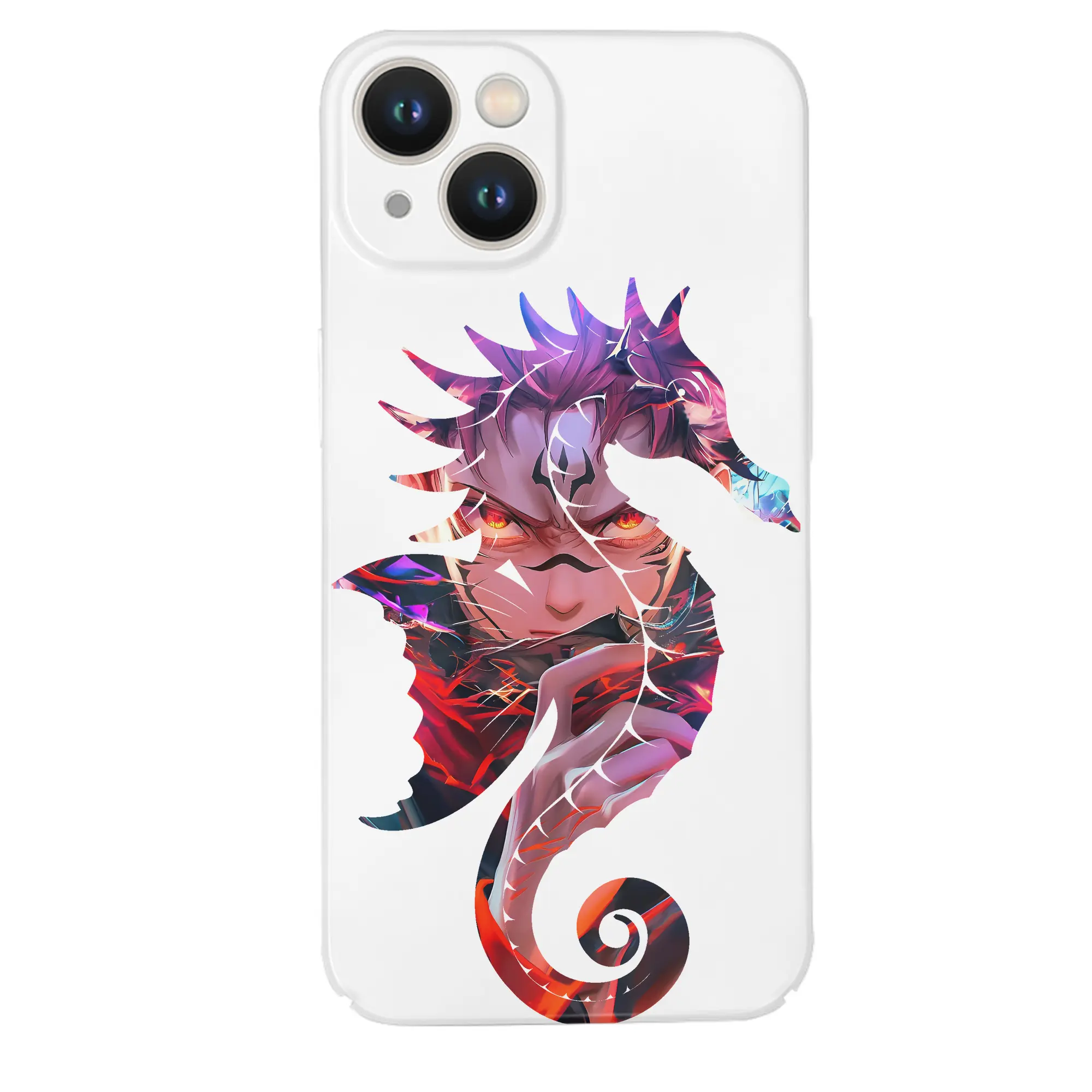 呪術廻戦 グッズ,両面宿儺 - IPhone 14シリーズ対応 ・ ハードケース ・ 衝撃吸収 ・ 360度密着 ・ カメラ保護 ・ 高品質プラスチック ・ 快適操作