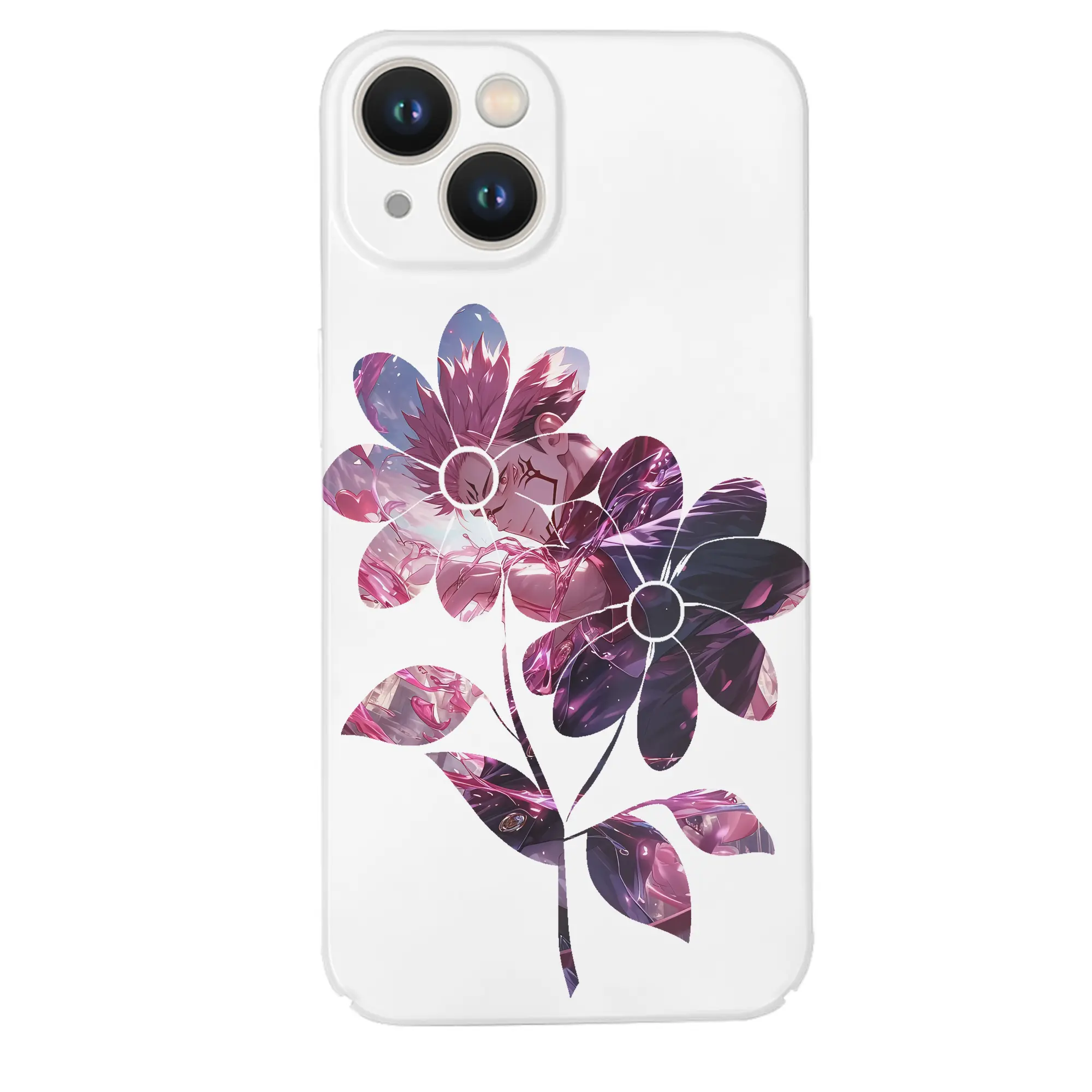 呪術廻戦 グッズ,両面宿儺 - IPhone 14シリーズ対応 ・ ハードケース ・ 衝撃吸収 ・ 360度密着 ・ カメラ保護 ・ 高品質プラスチック ・ 快適操作