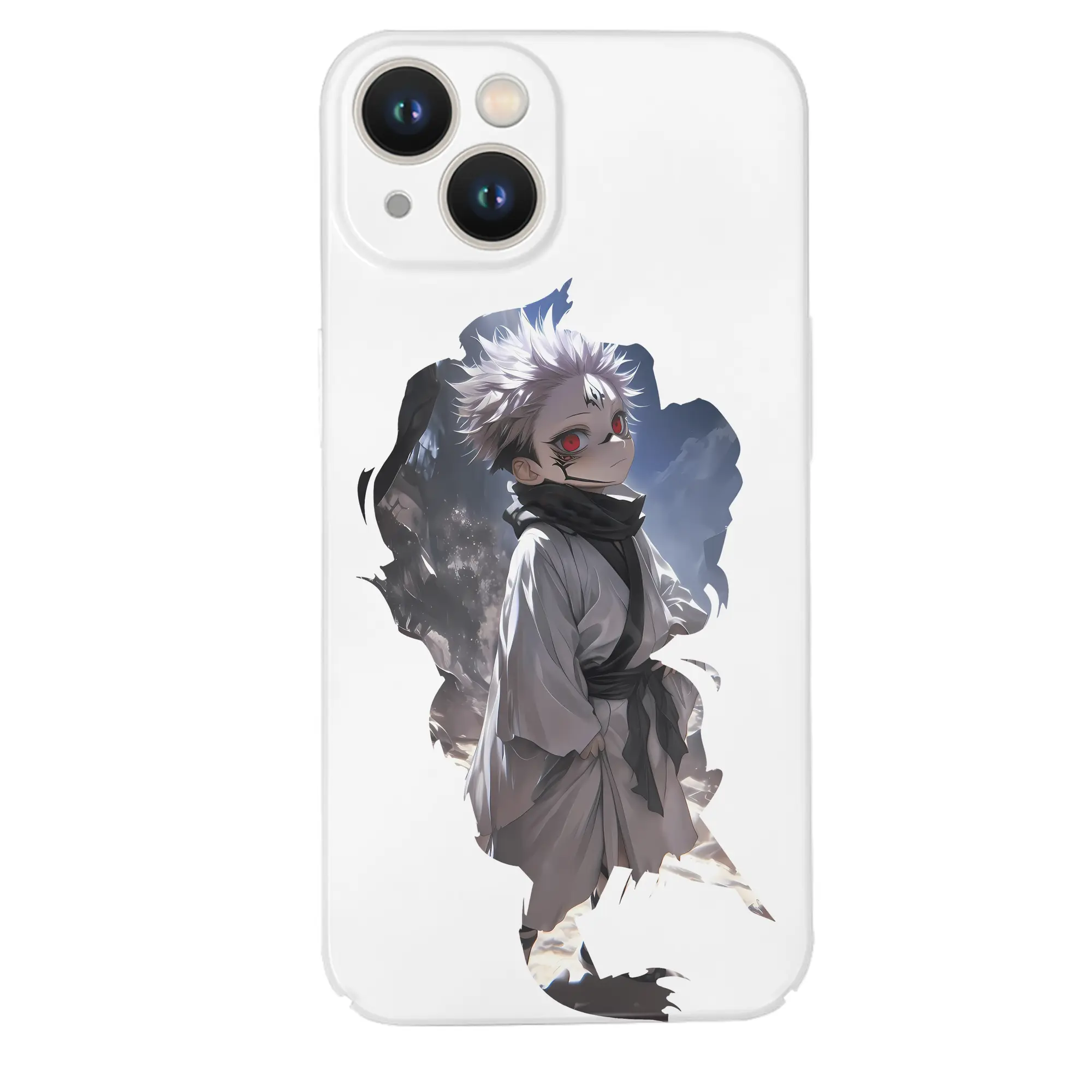 呪術廻戦 グッズ,両面宿儺 - IPhone 14シリーズ対応 ・ ハードケース ・ 衝撃吸収 ・ 360度密着 ・ カメラ保護 ・ 高品質プラスチック ・ 快適操作