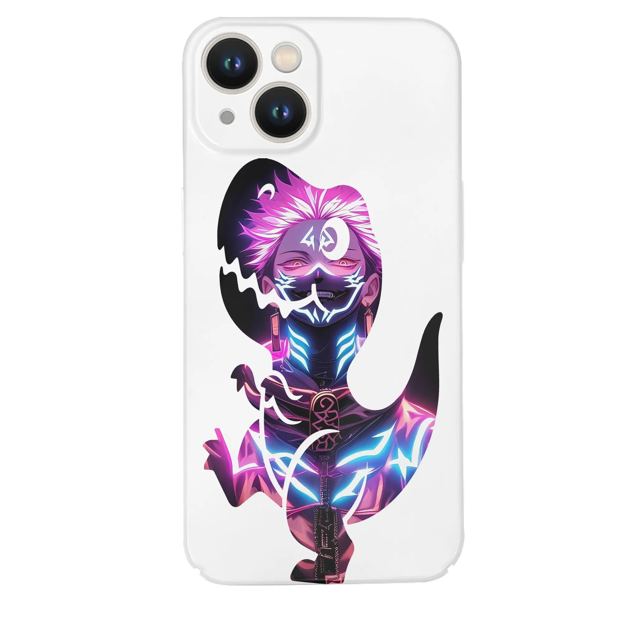 呪術廻戦 グッズ,両面宿儺 - IPhone 14シリーズ対応 ・ ハードケース ・ 衝撃吸収 ・ 360度密着 ・ カメラ保護 ・ 高品質プラスチック ・ 快適操作