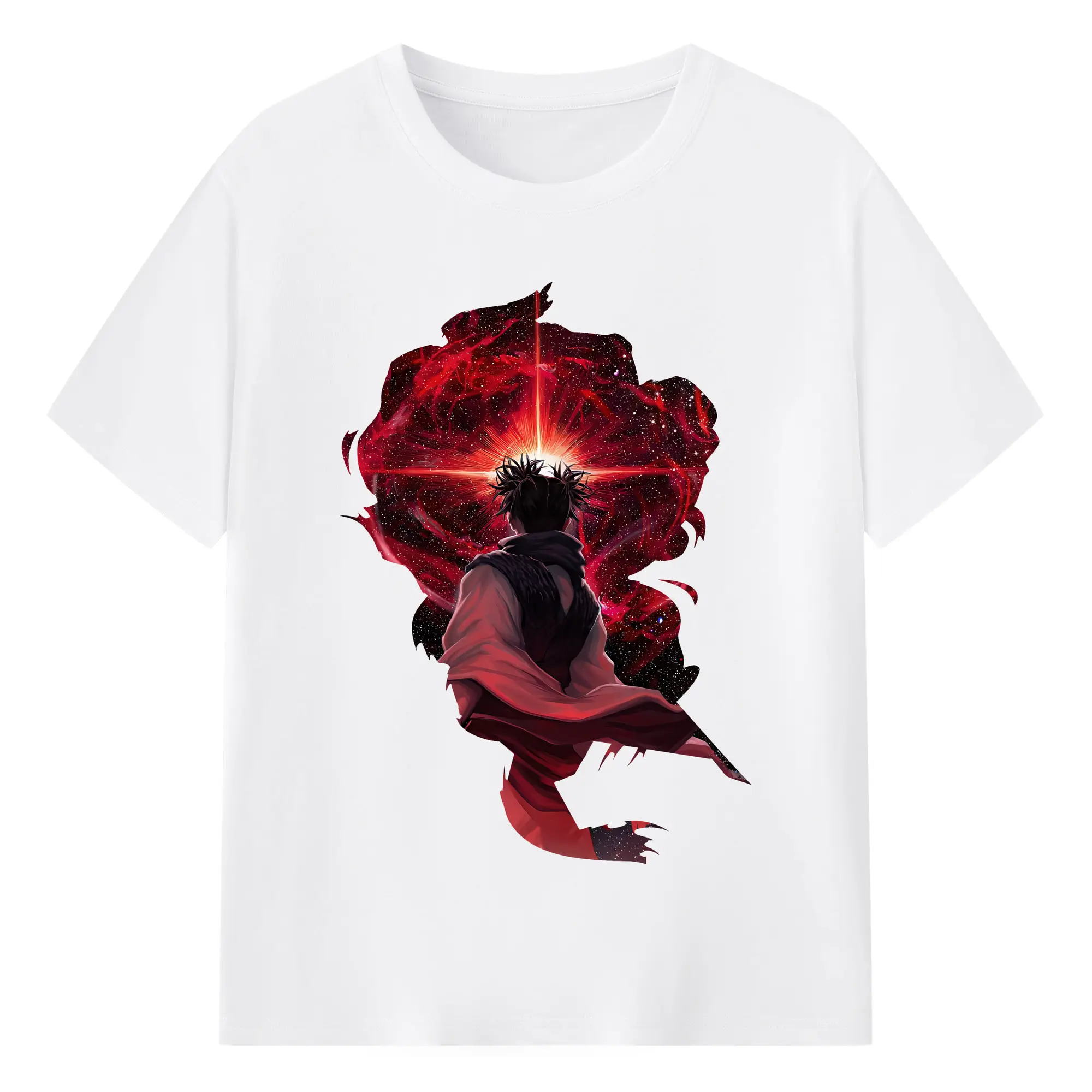 呪術廻戦 グッズ,脹相 - 綿100％ 半袖Tシャツ ・ フロントプリント ・ 快適 通気性 ・ 日常使い 散歩 スポーツ用