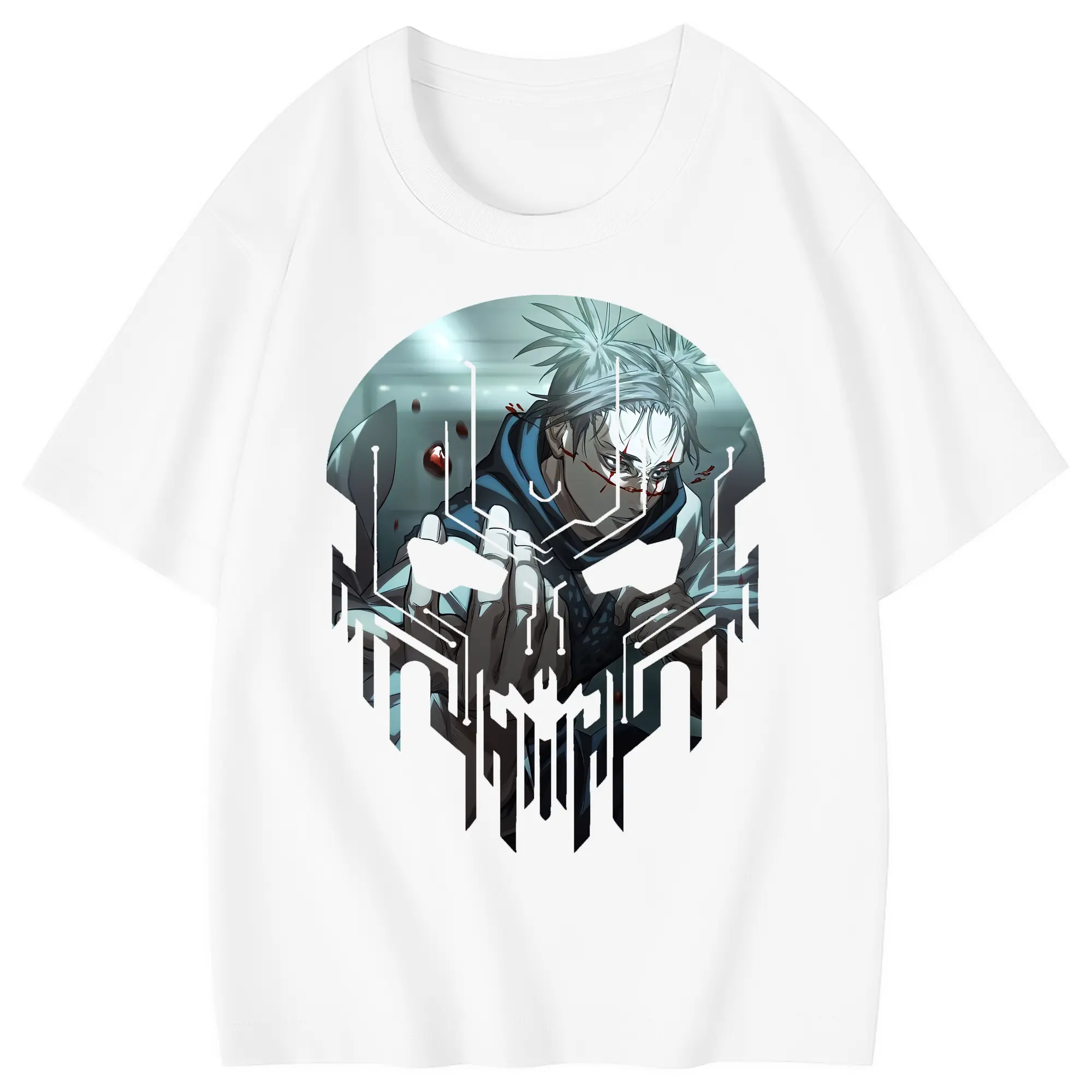 呪術廻戦 グッズ,脹相 - 綿100％ キッズTシャツ ・ フロントプリント ・ 快適 通気性 ・ スポーツ カジュアル 散歩用