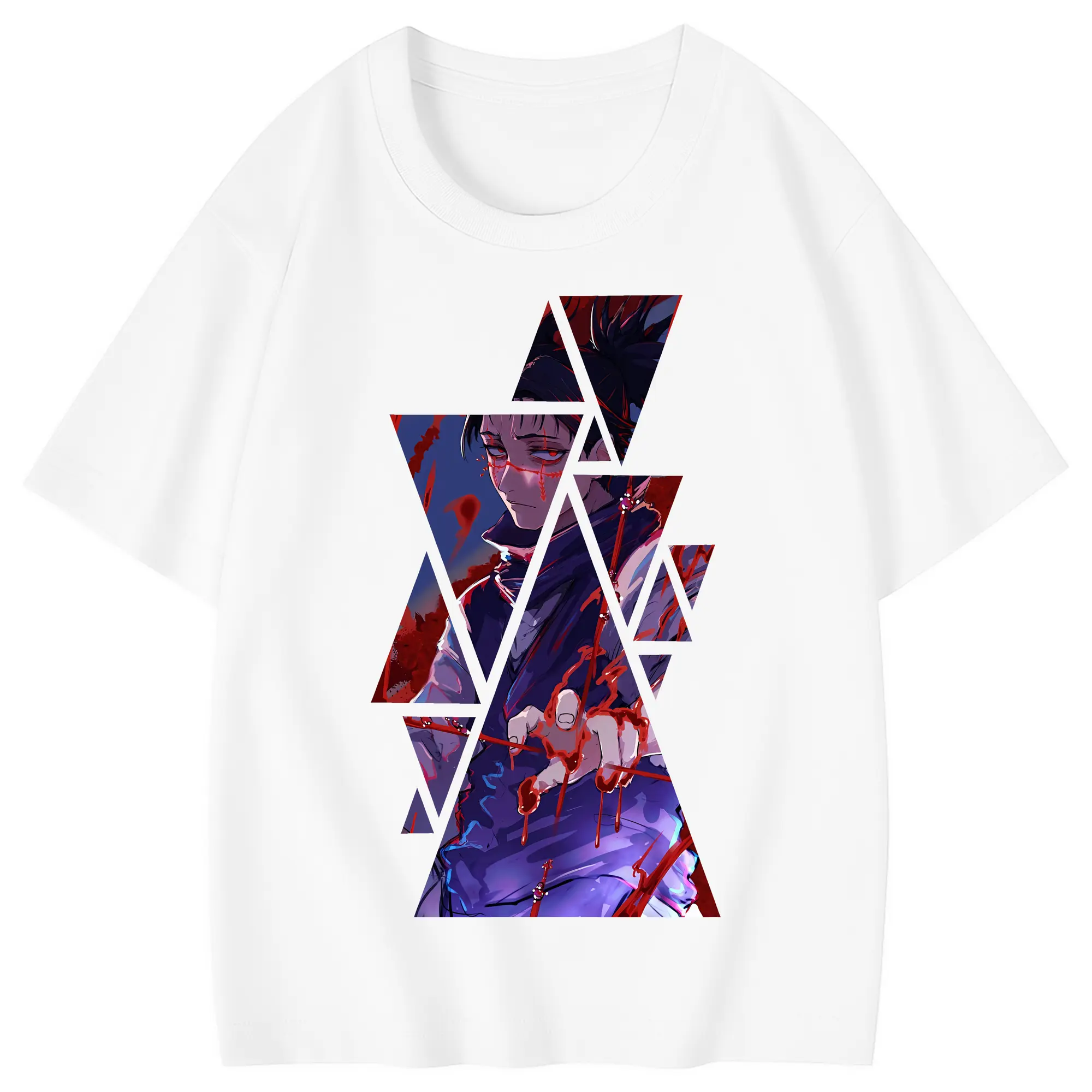 呪術廻戦 グッズ,脹相 - 綿100％ キッズTシャツ ・ フロントプリント ・ 快適 通気性 ・ スポーツ カジュアル 散歩用