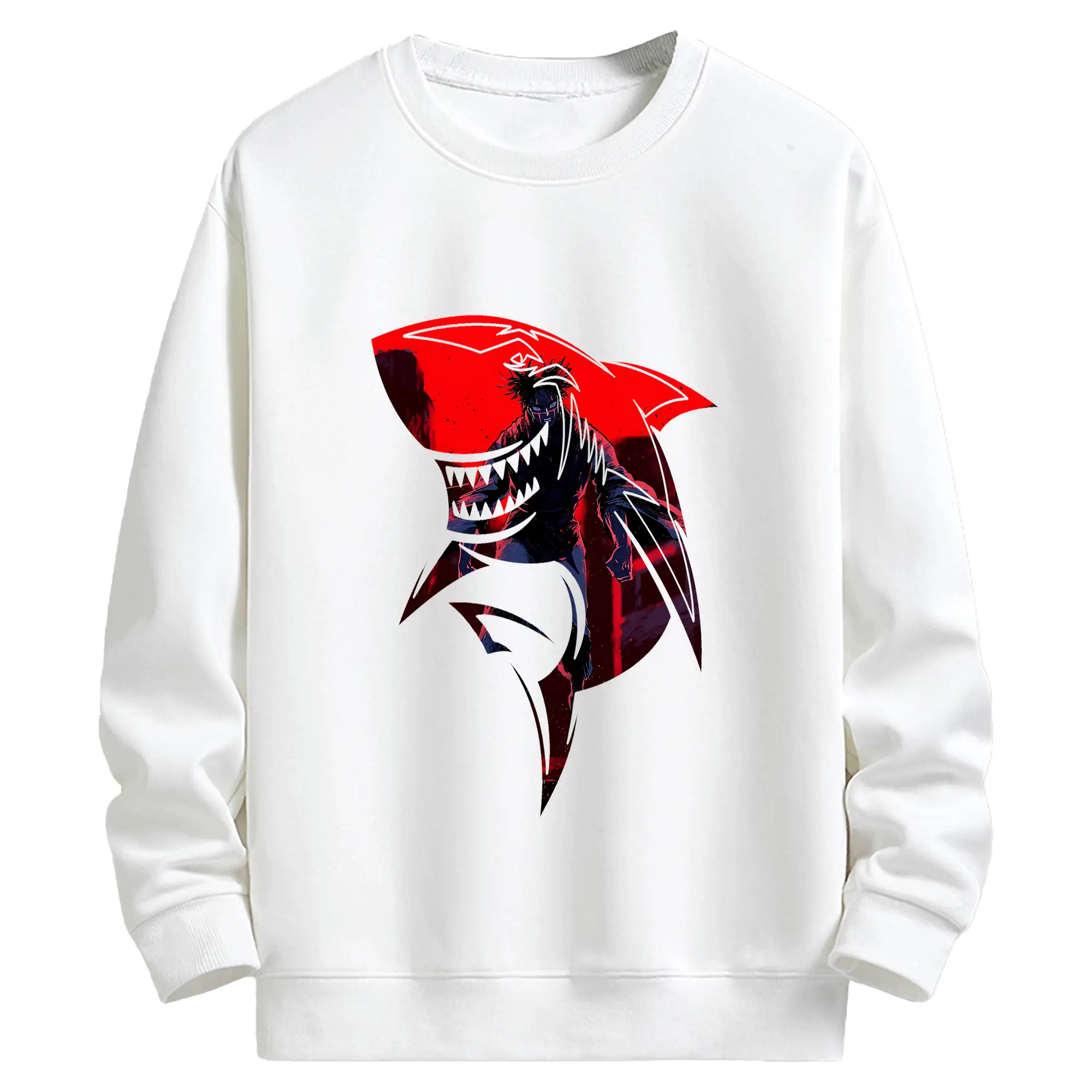 呪術廻戦 グッズ,脹相 - 高品質 クルーネック スウェット ・ コットン59％ ポリエステル41％ ・ ユニセックス 長袖 トレーナー ・ カジュアル デイリー スポーツ 散歩用