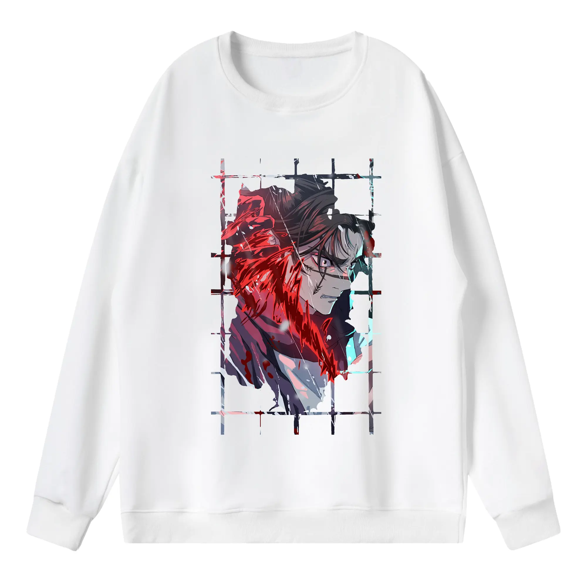 呪術廻戦 グッズ,脹相 - 薄手 クルーネック スウェット 裏毛260g · ポリエステル 春秋向け カジュアル 男女兼用 · トレーナー デイリー スポーツ 散歩に最適