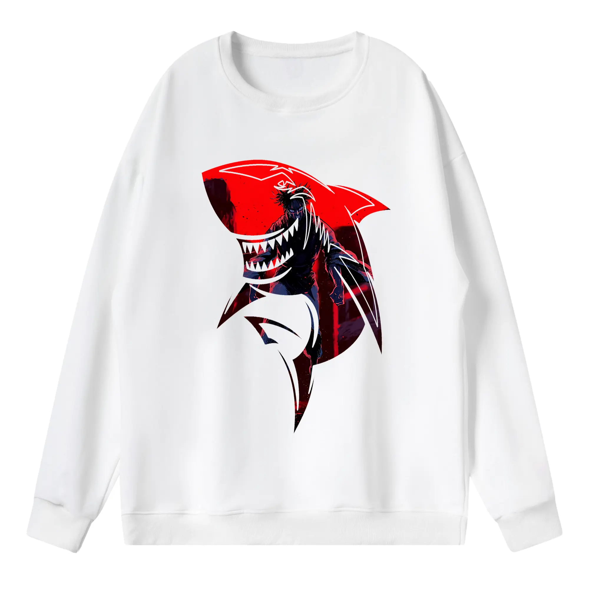 呪術廻戦 グッズ,脹相 - 薄手 クルーネック スウェット 裏毛260g · ポリエステル 春秋向け カジュアル 男女兼用 · トレーナー デイリー スポーツ 散歩に最適