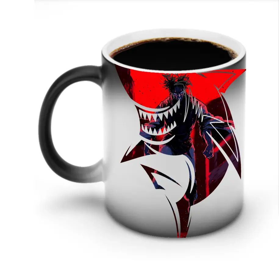 呪術廻戦 グッズ,脹相 - 変色マグカップ ・ セラミック ・ 熱転写プリント ・ 耐久性 高品質 ・ ギフト・自宅用 コーヒー お茶
