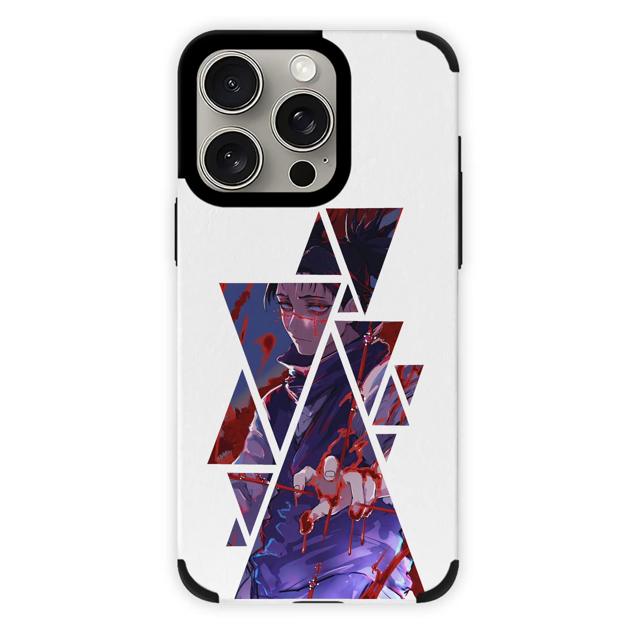 呪術廻戦 グッズ,脹相 - IPhone15ProMax対応 ・ PUレザースマホケース ・ 耐衝撃 ・ 黄変防止 ・ 360度全面保護 ・ 柔らか手触り ・ 3D立体ボタン