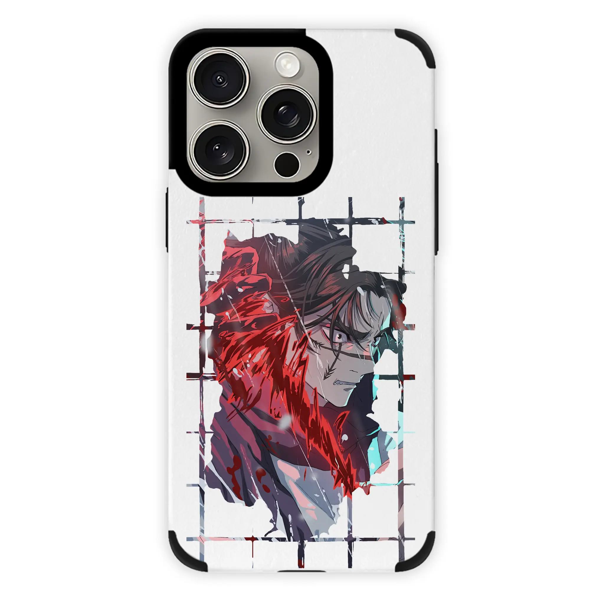 呪術廻戦 グッズ,脹相 - IPhone15ProMax対応 ・ PUレザースマホケース ・ 耐衝撃 ・ 黄変防止 ・ 360度全面保護 ・ 柔らか手触り ・ 3D立体ボタン